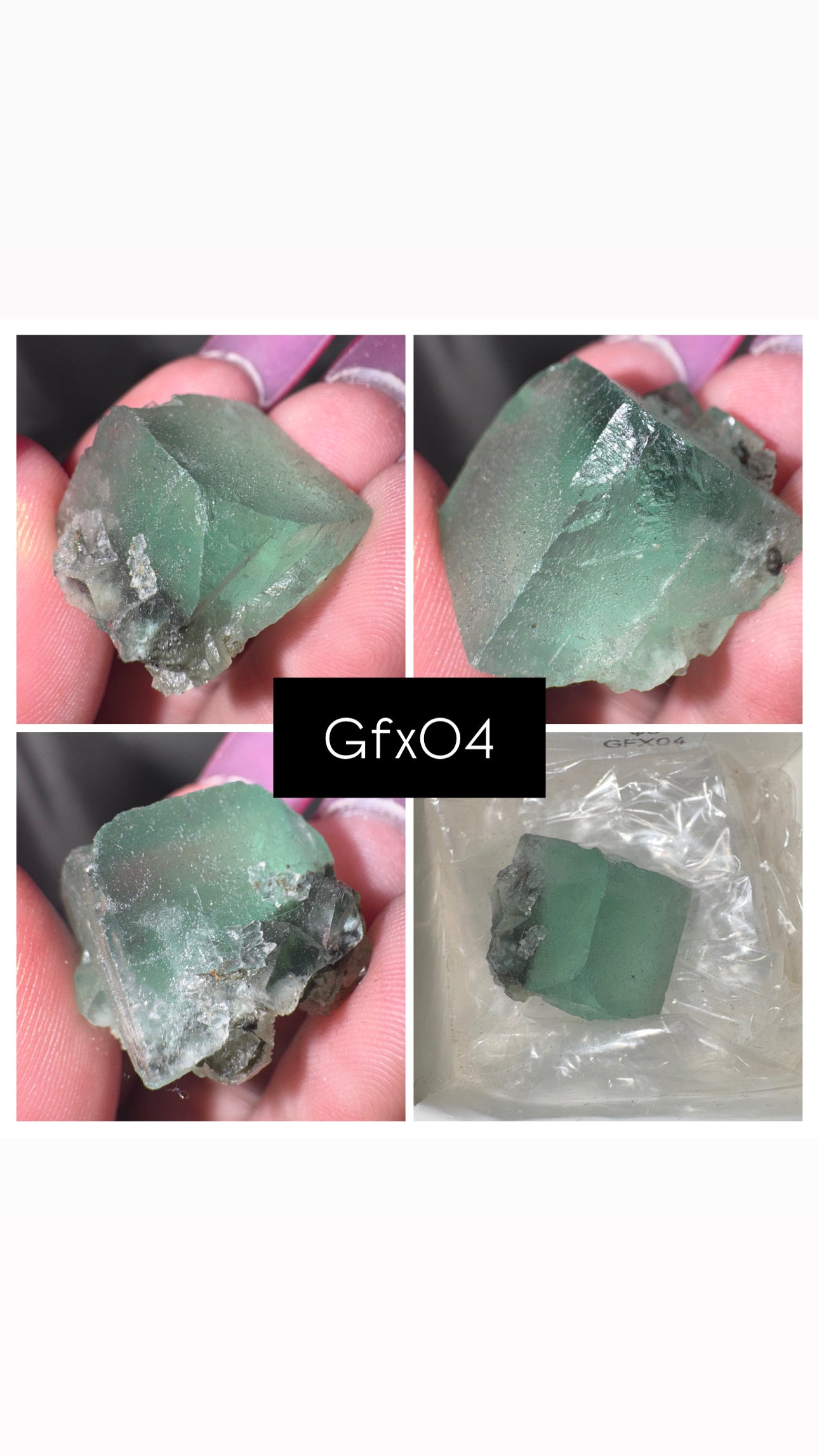 Green Cubic Fluorite Specimen