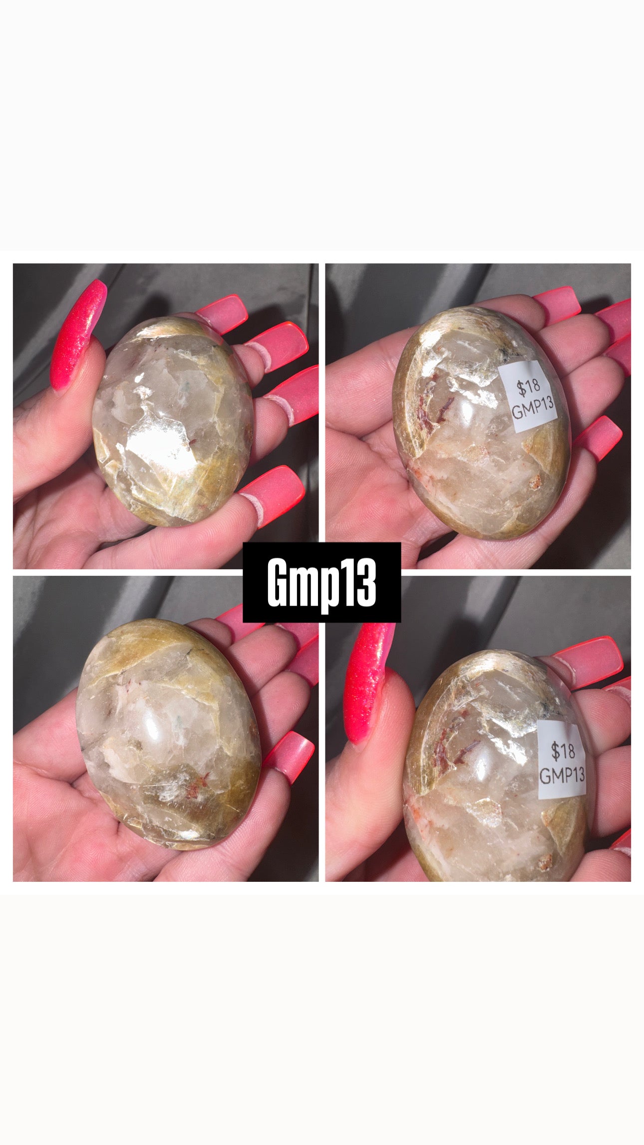 Golden Mica Muscovite Palmstone