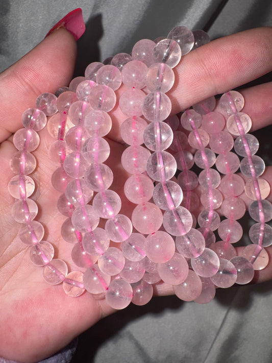 Rose Quartz 8mm Bracelet