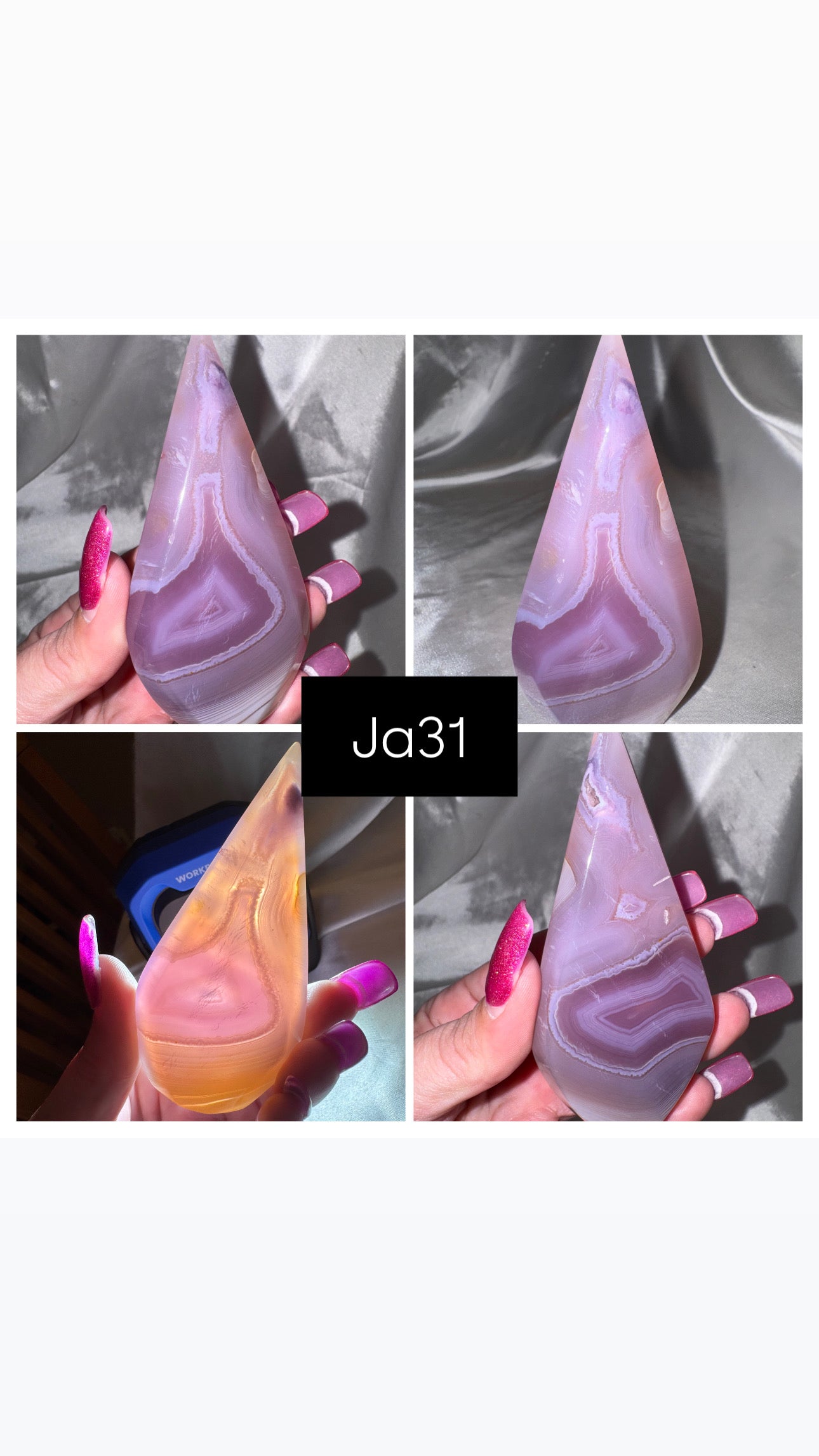 Jelly Agate Flame