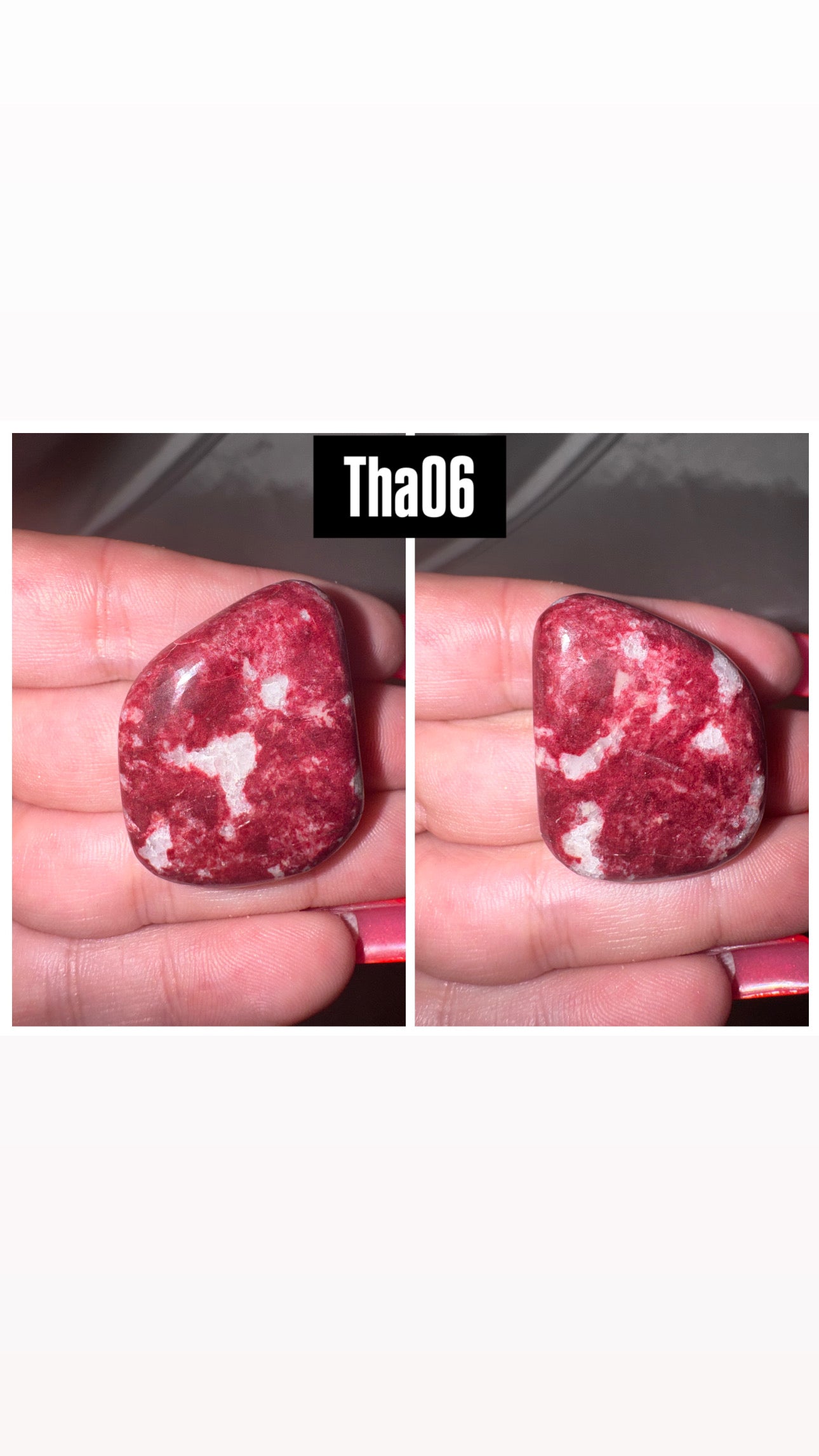 Thulite Polished Piece