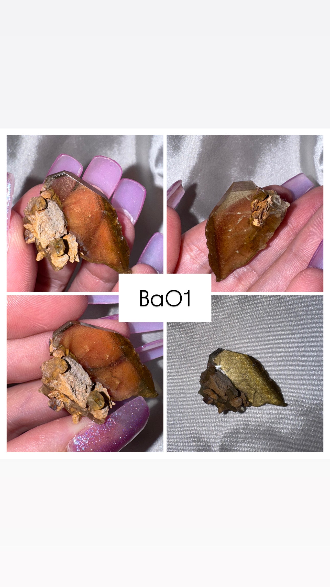 Golden Barite Specimen