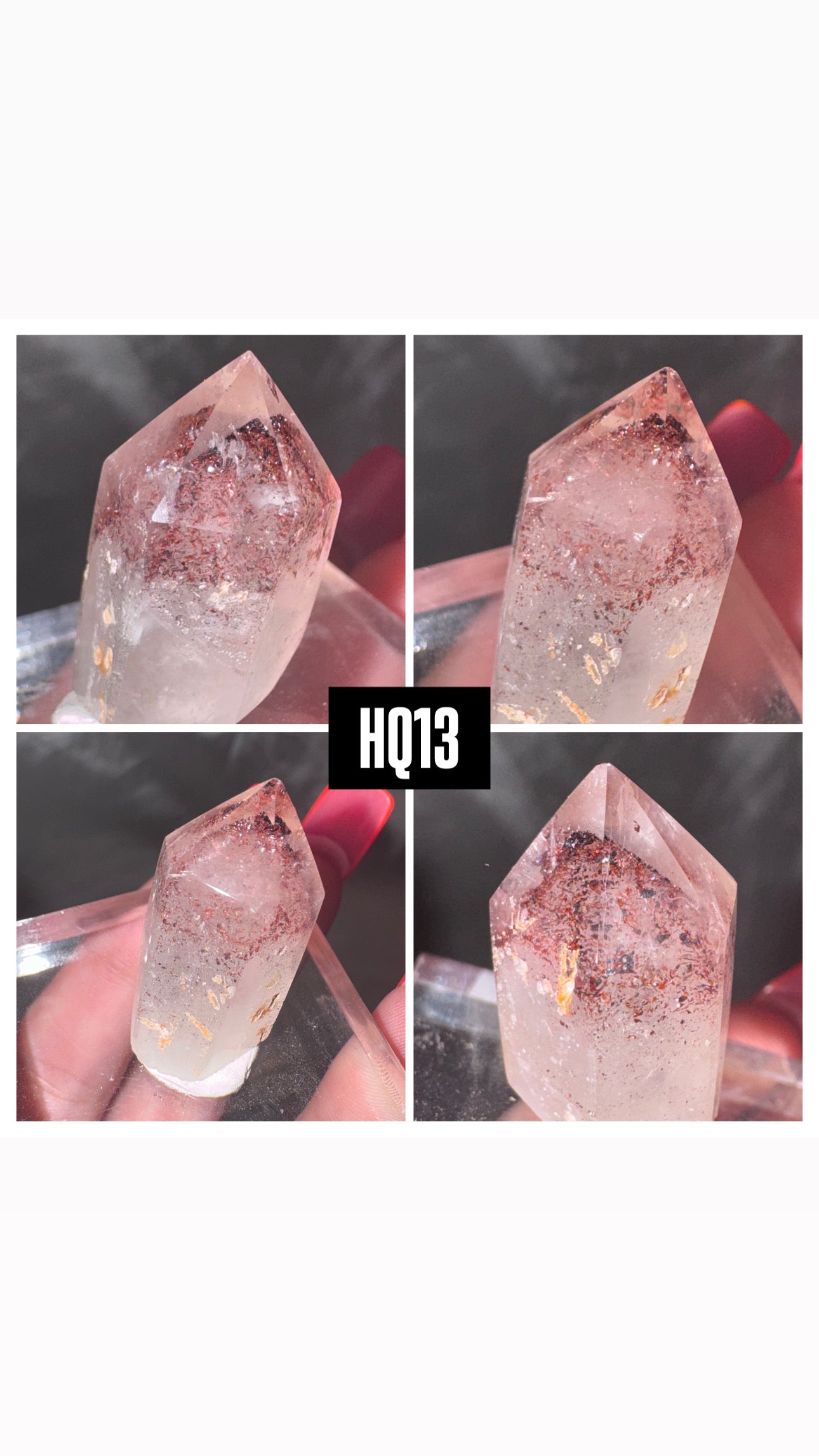 Harlequin Quartz AAA Point