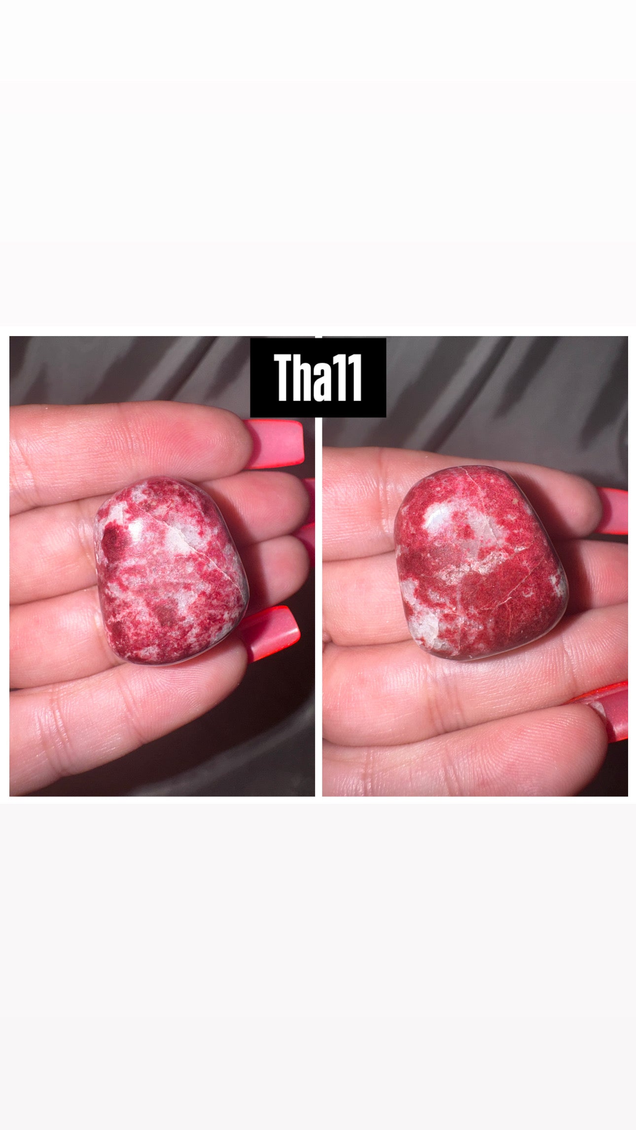 Thulite Polished Piece