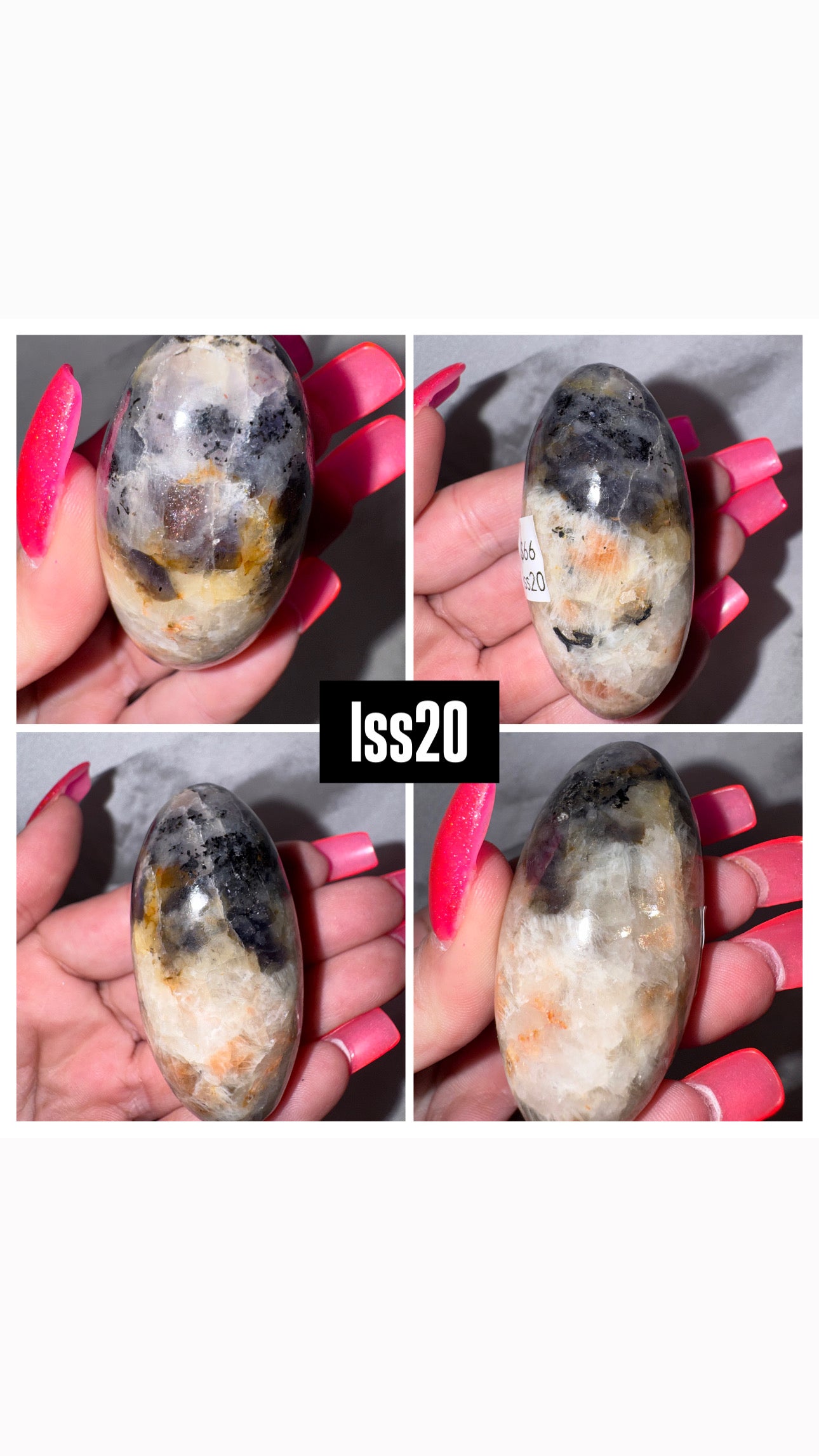 Iolite Sunstone Shiva