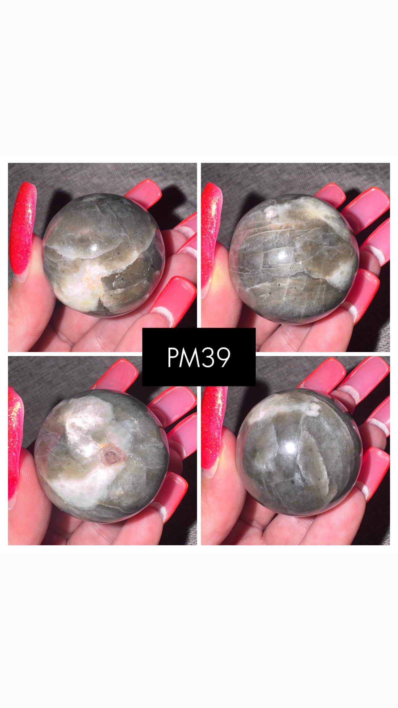 Polarity Moonstone Sphere