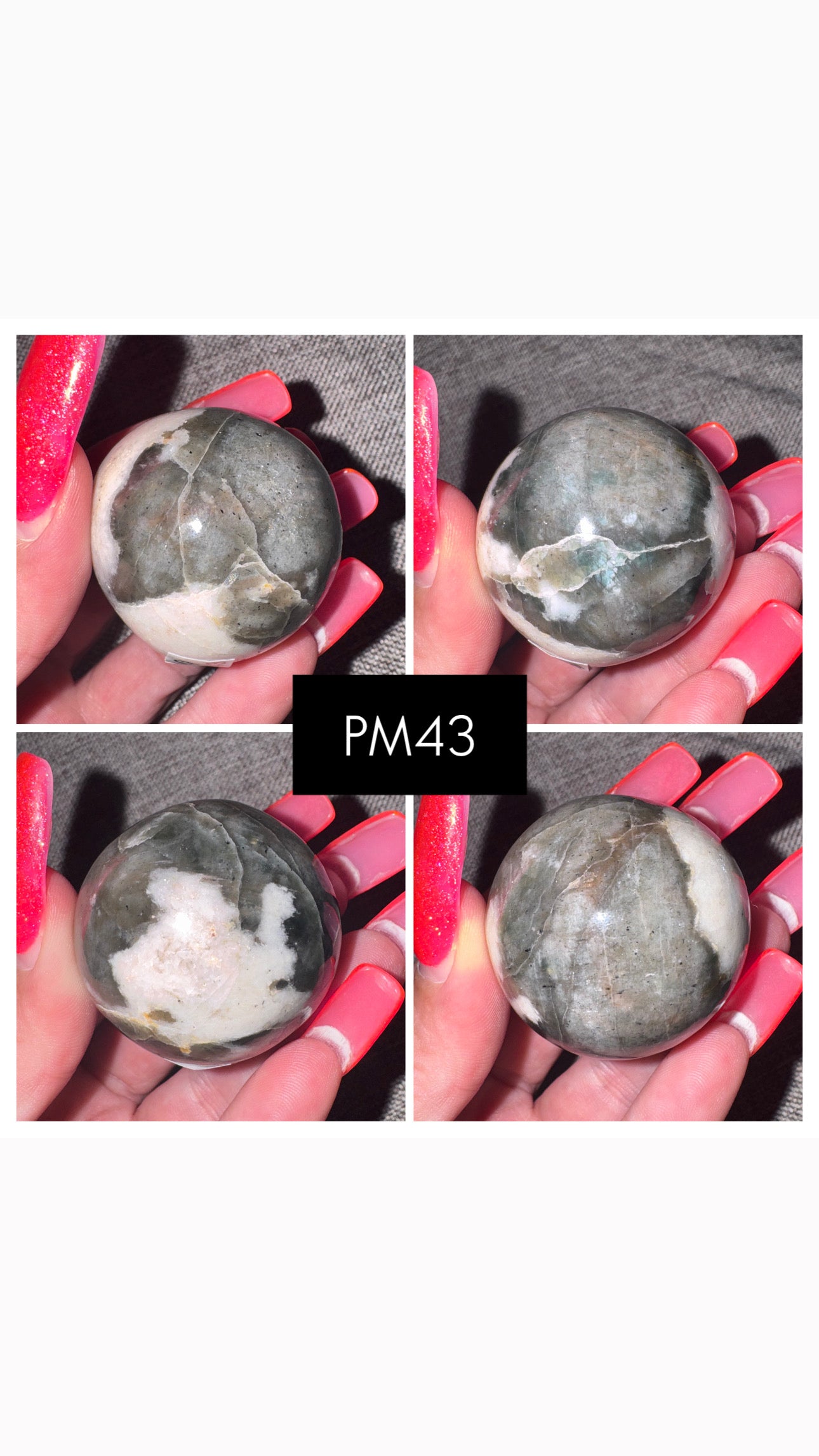 Polarity Moonstone Sphere