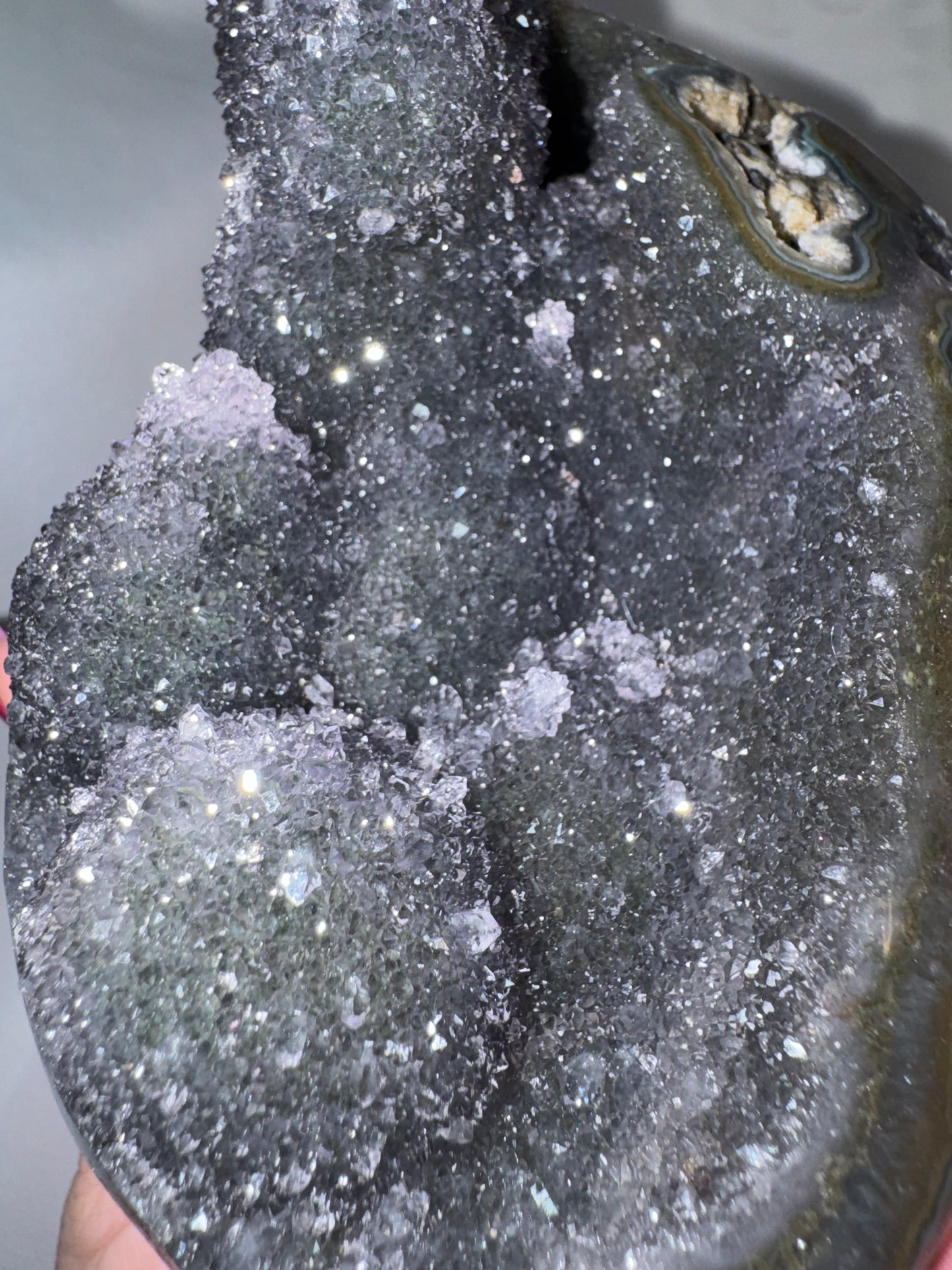 Uruguay Galaxy Amethyst XL Freeform
