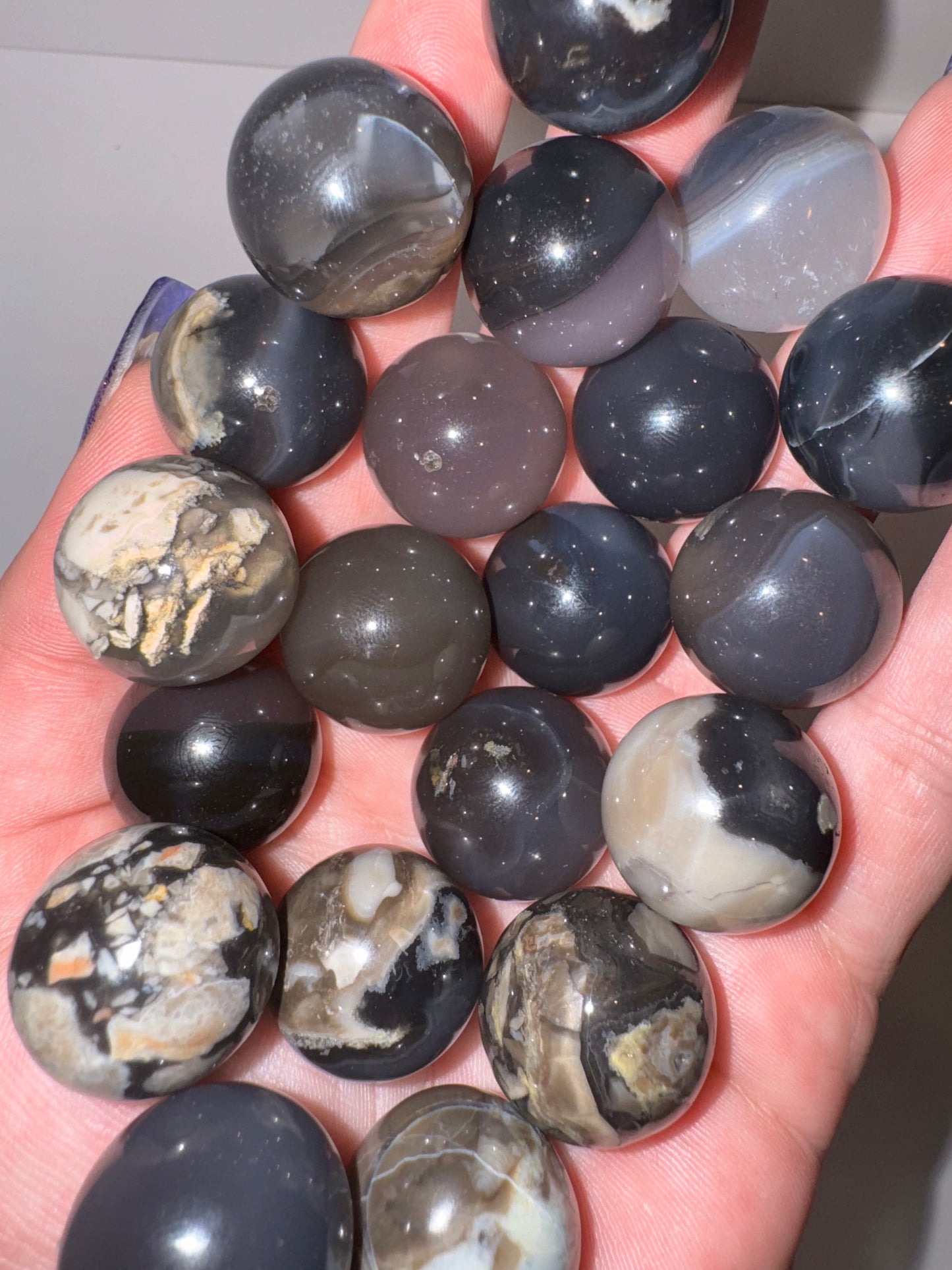 Volcanic Agate Mini Sphere