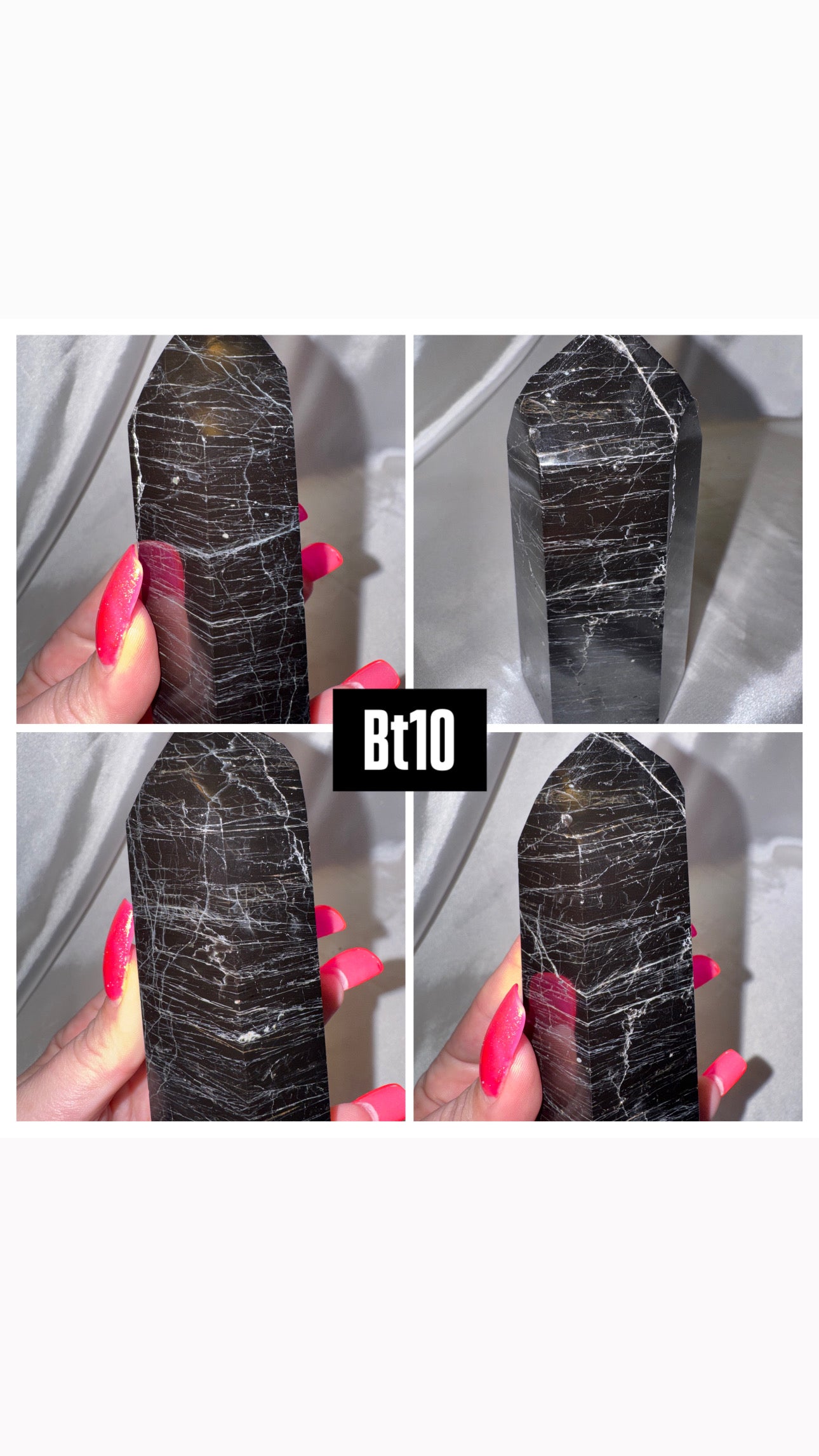 Black Tourmaline Large Tower