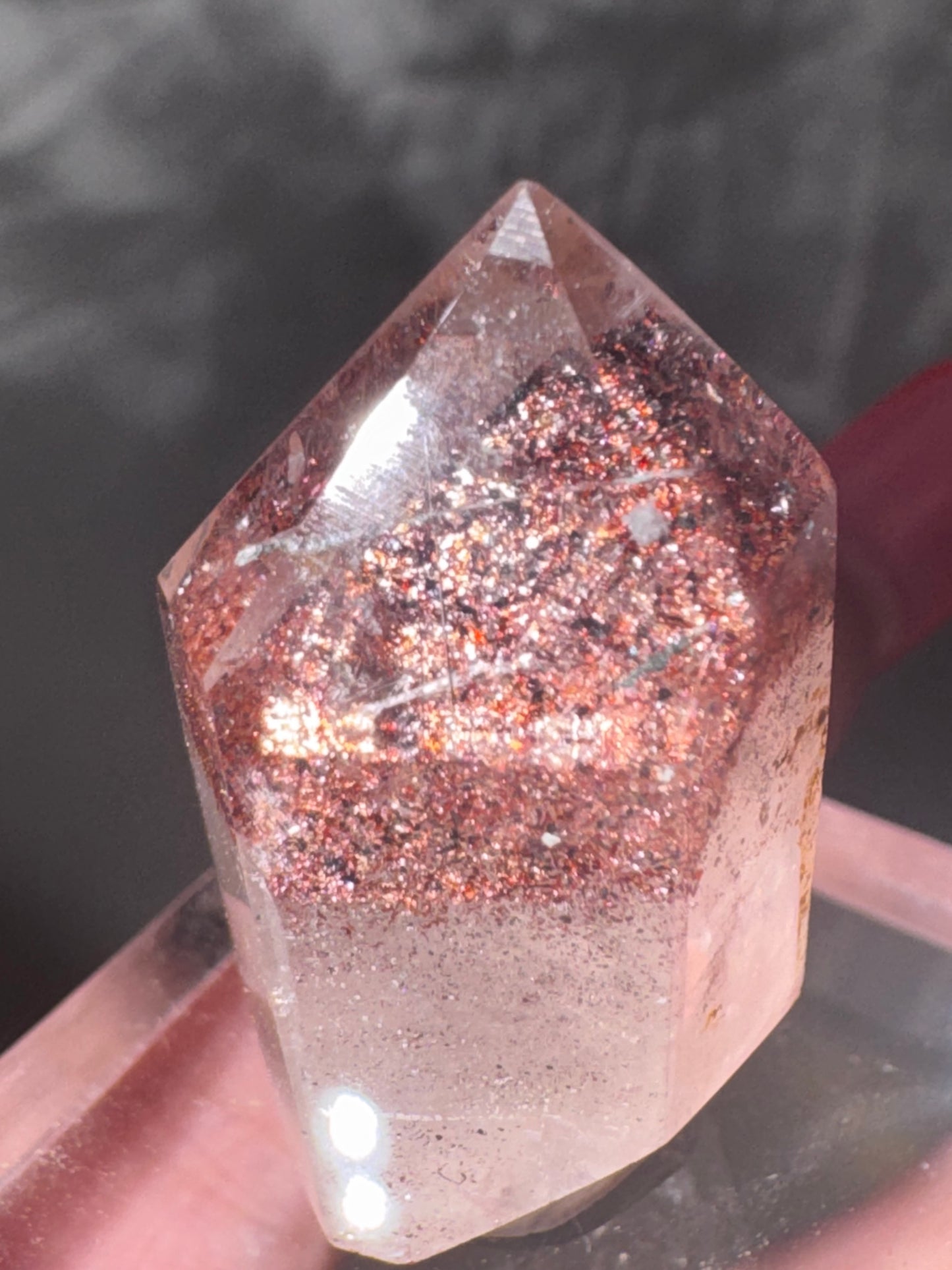 Harlequin Quartz AAA Point