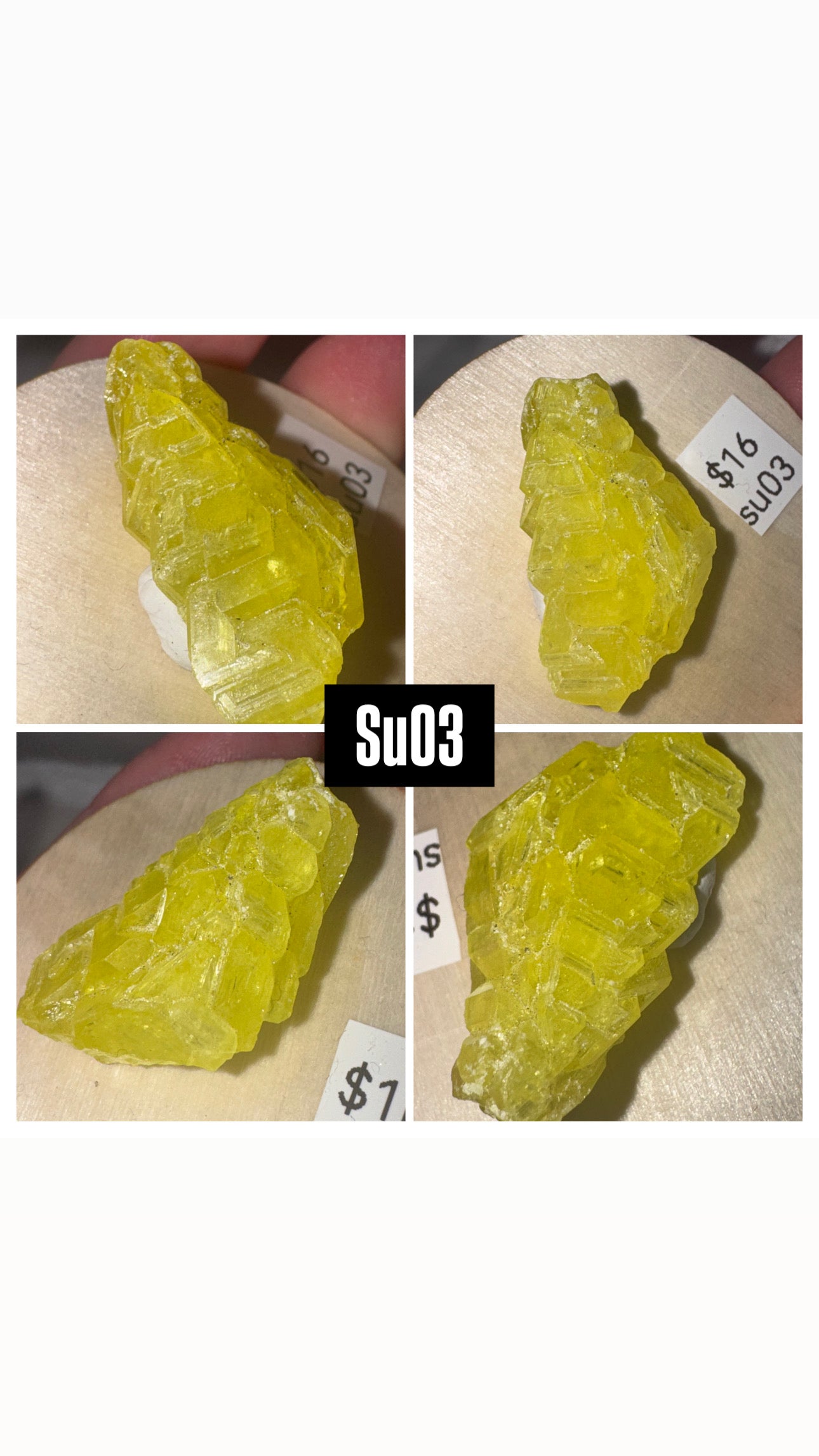 Sulphur Crystal