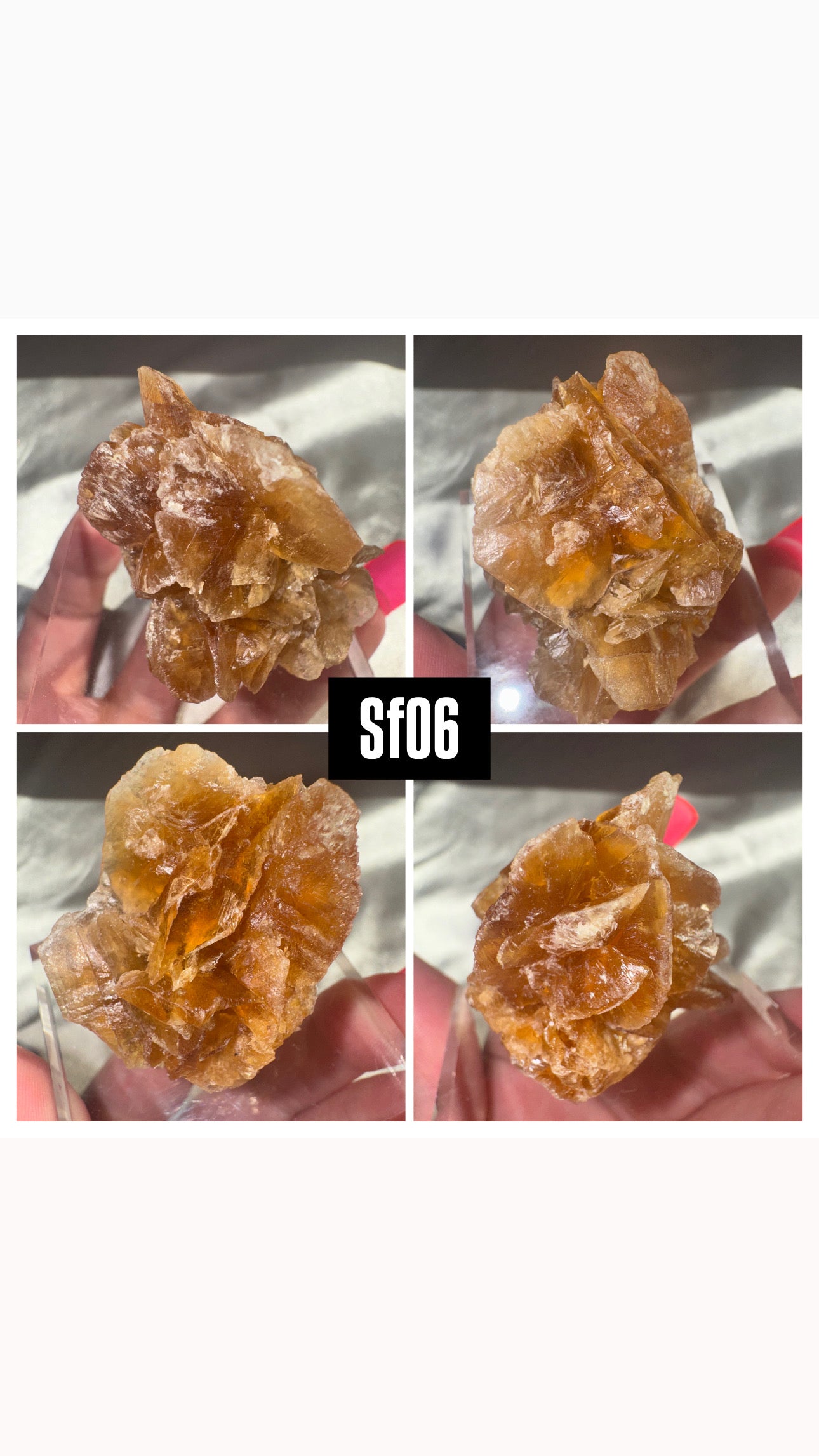 Gypsum Var Selenite Flower