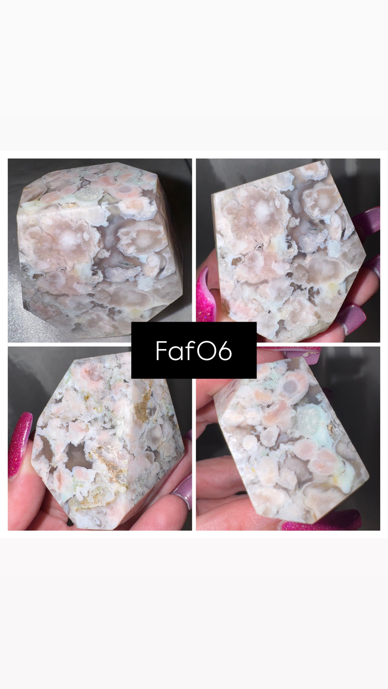 Flower Agate AA Freeform