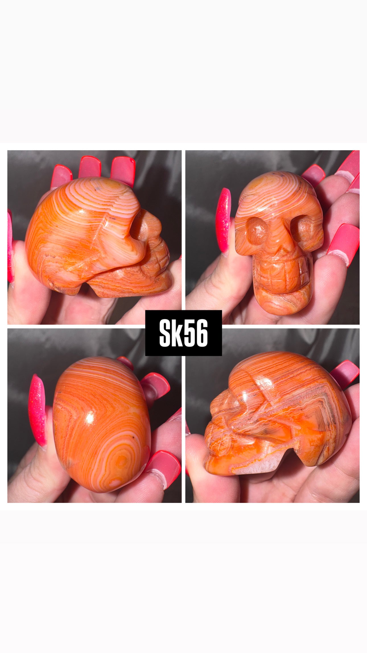 Sardonyx Skull