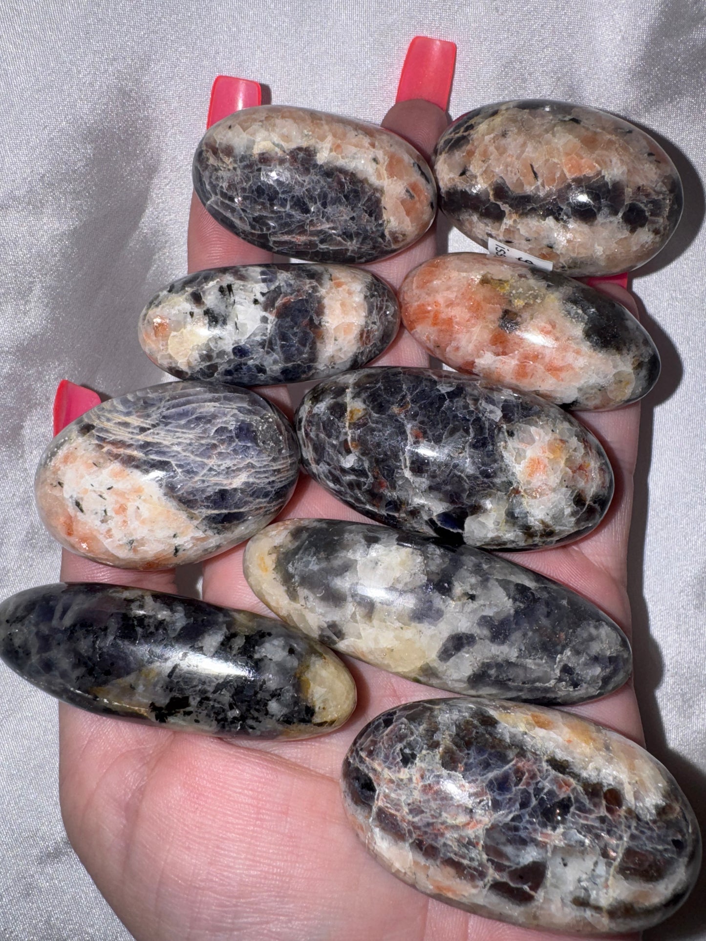 Iolite Sunstone Shiva