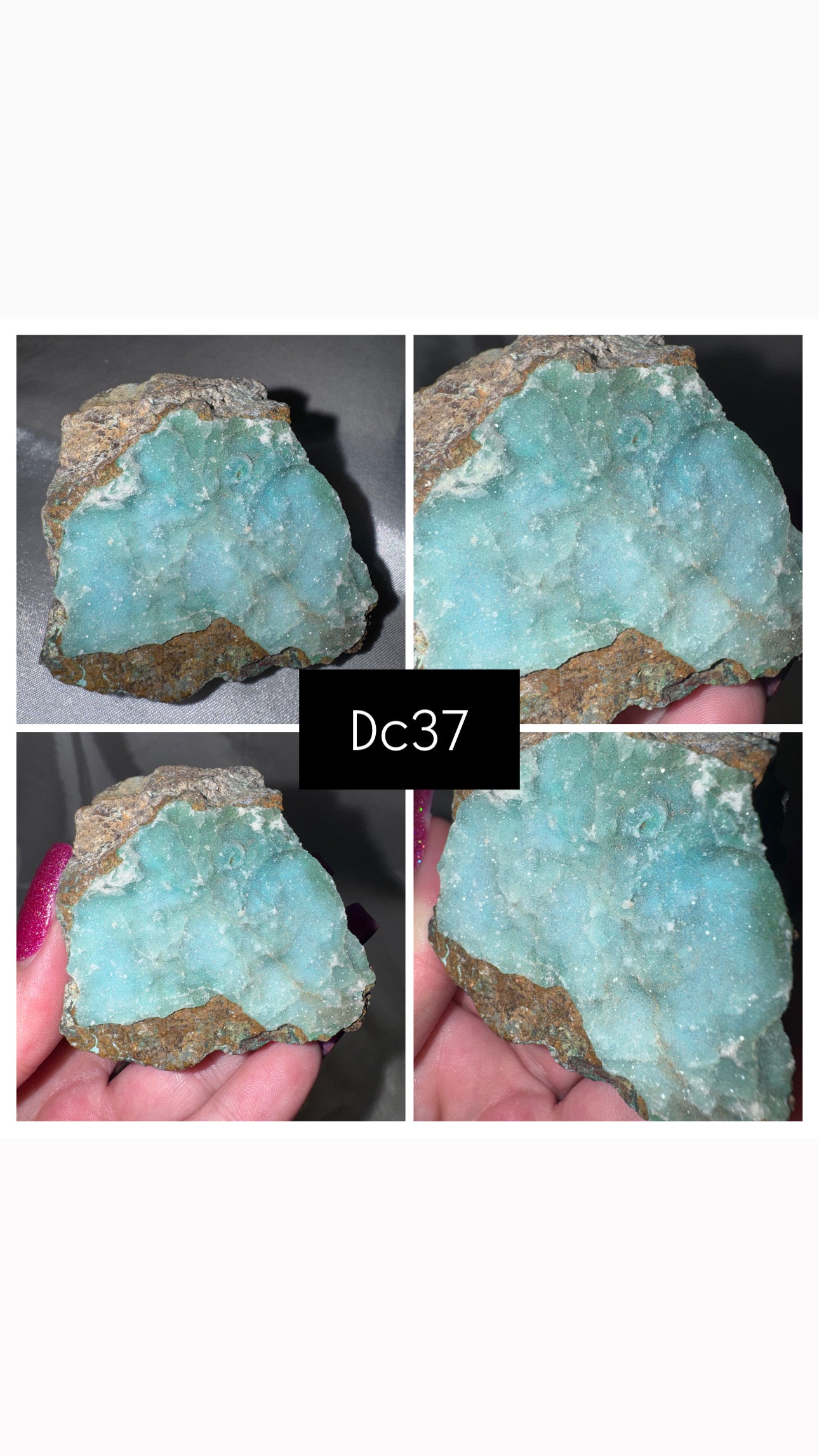 Blue Chrysocolla Specimen