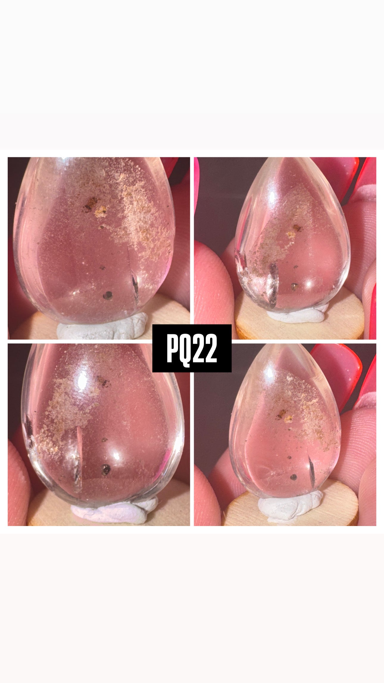 Pyrite include Quartz Rare