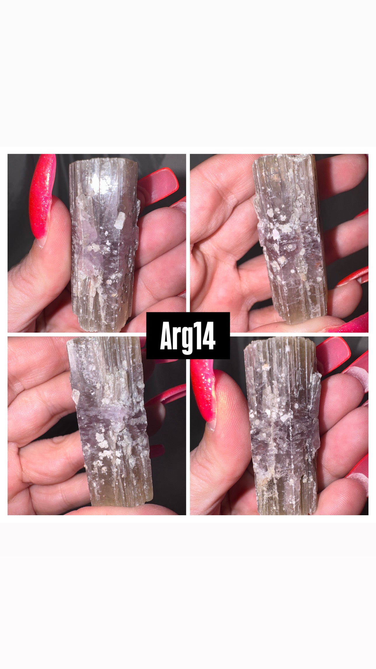 Purple Aragonite Rod