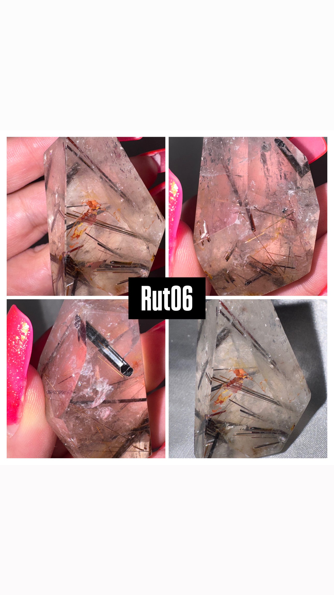 Rutile Quartz Freeform