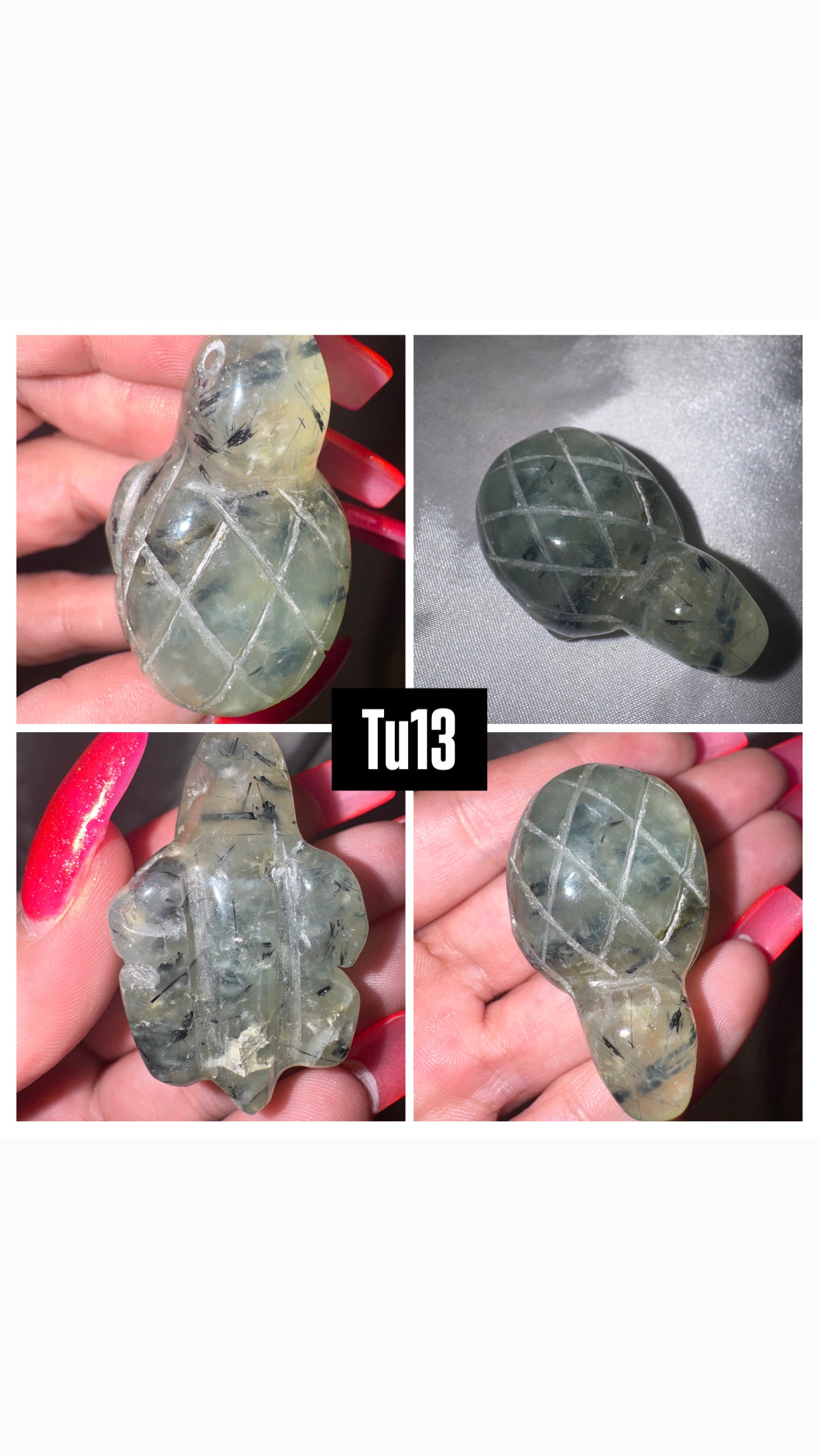 Prehnite Epidote Turtle