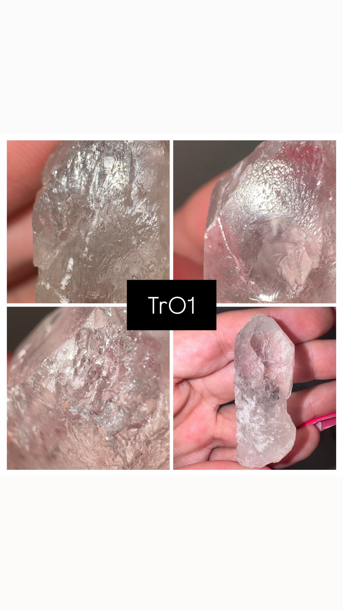 Trigonic Record Keeper Quartz Point RARE