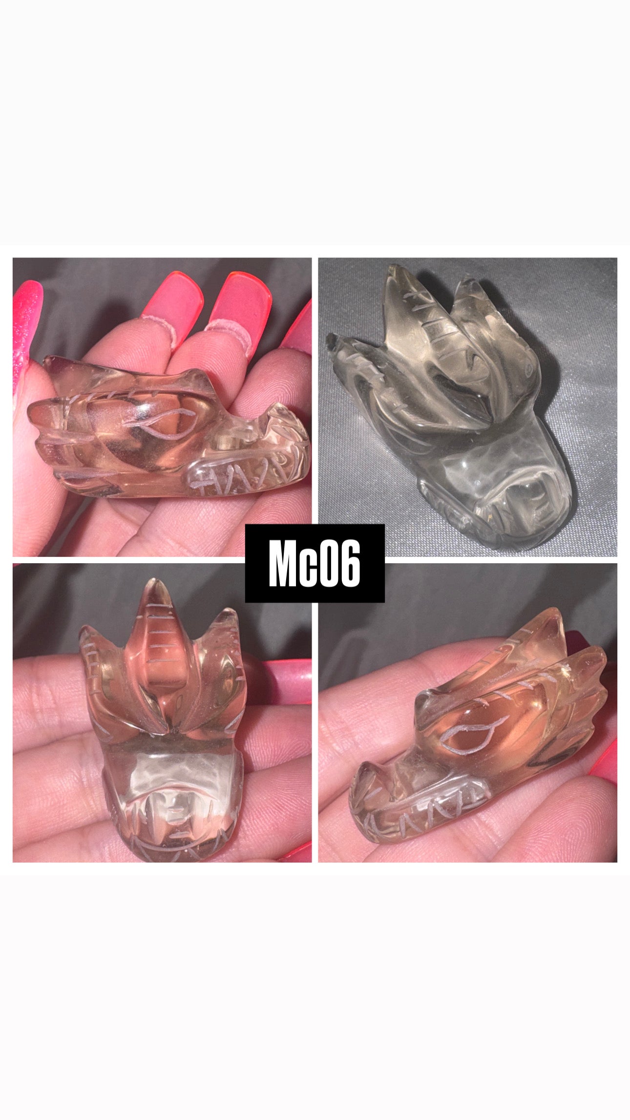 Lemurian AAA Master Carved Dragon