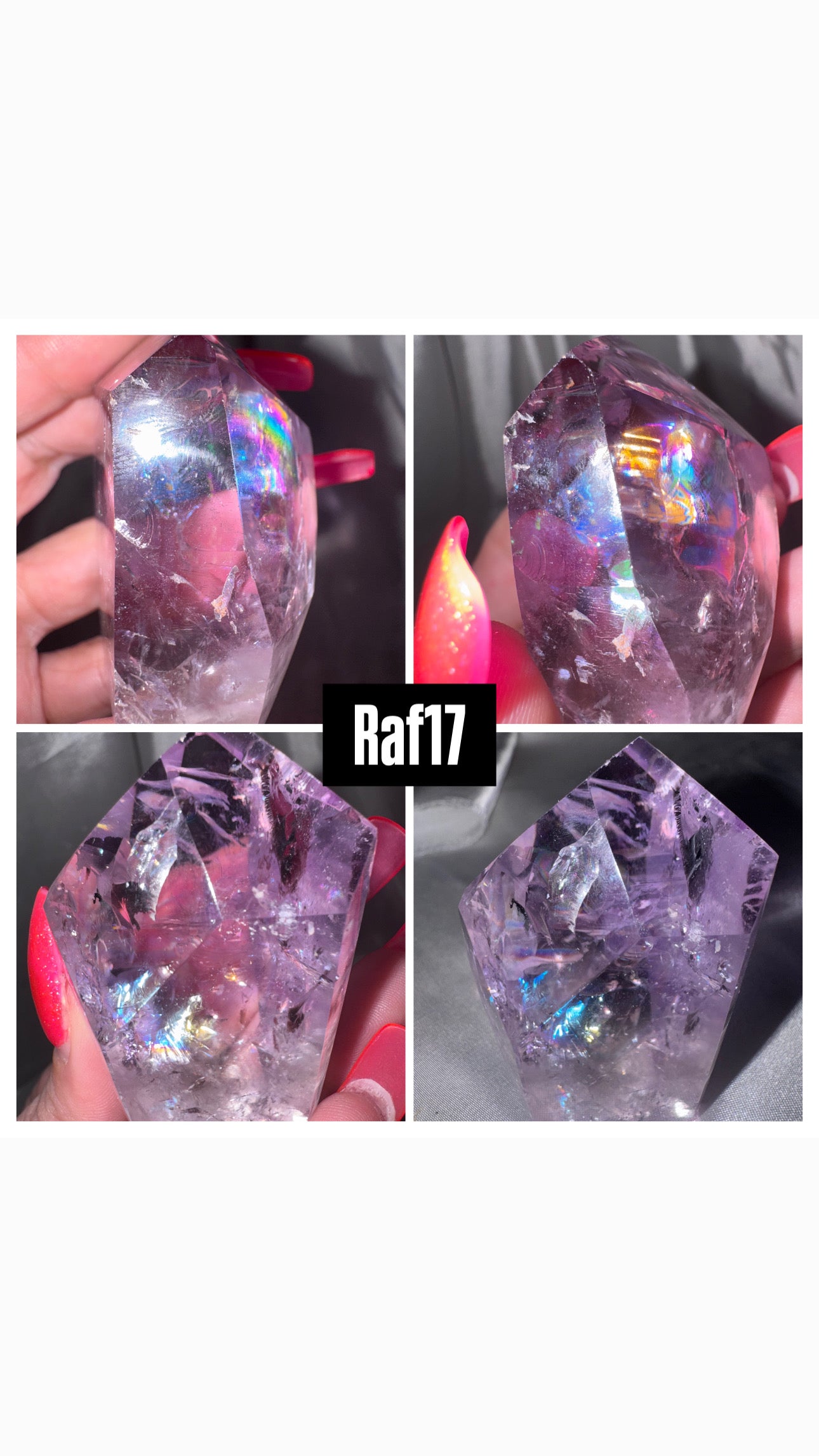 Rainbow Ametrine AAA Freeform Point