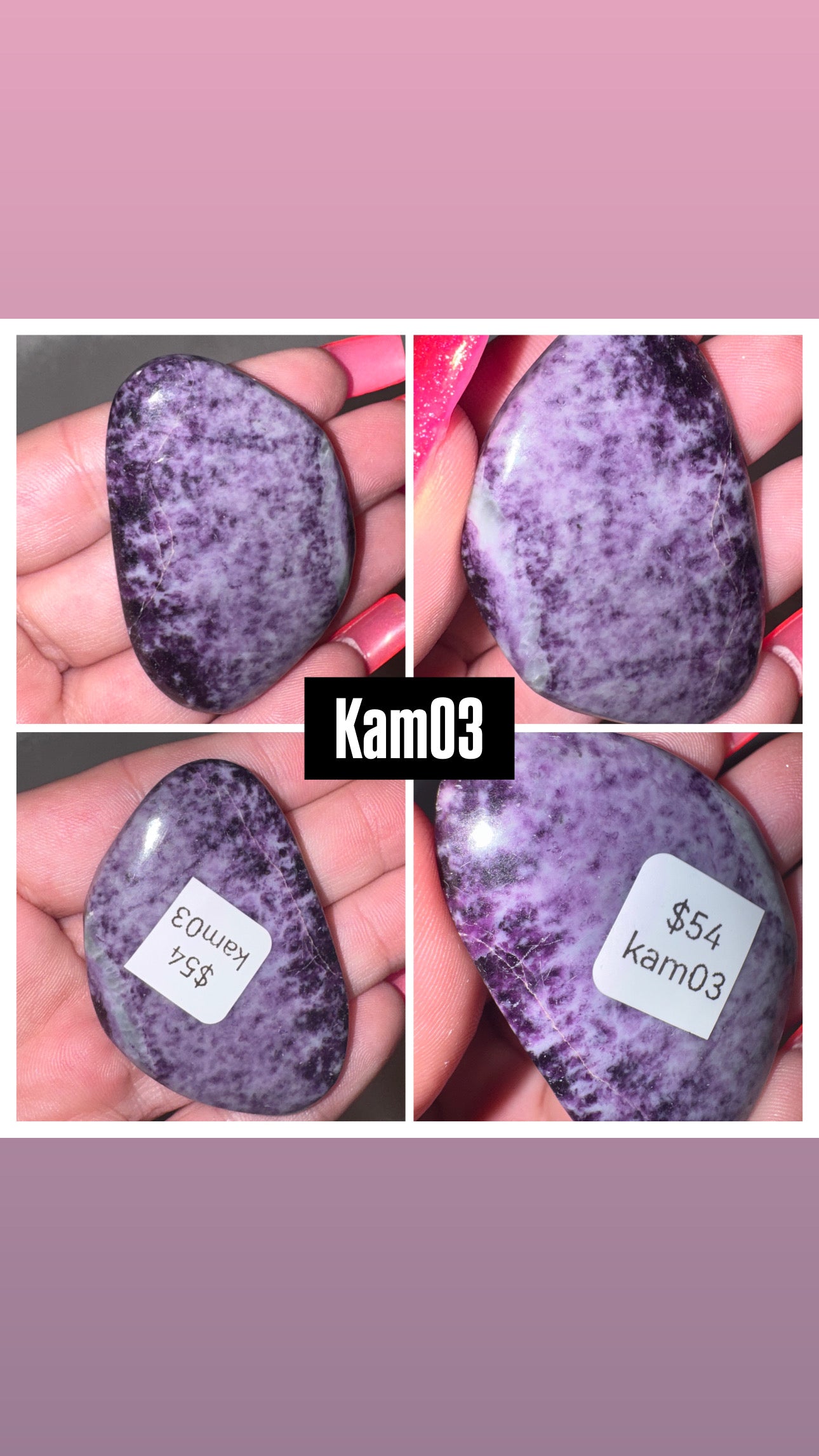 Kammererite Rare Palmstone