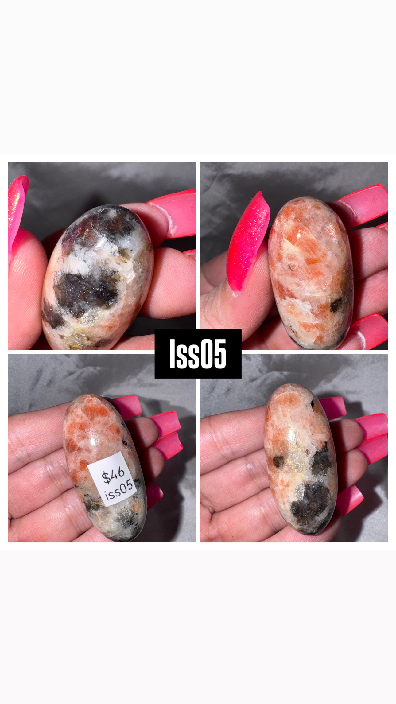 Iolite Sunstone Shiva