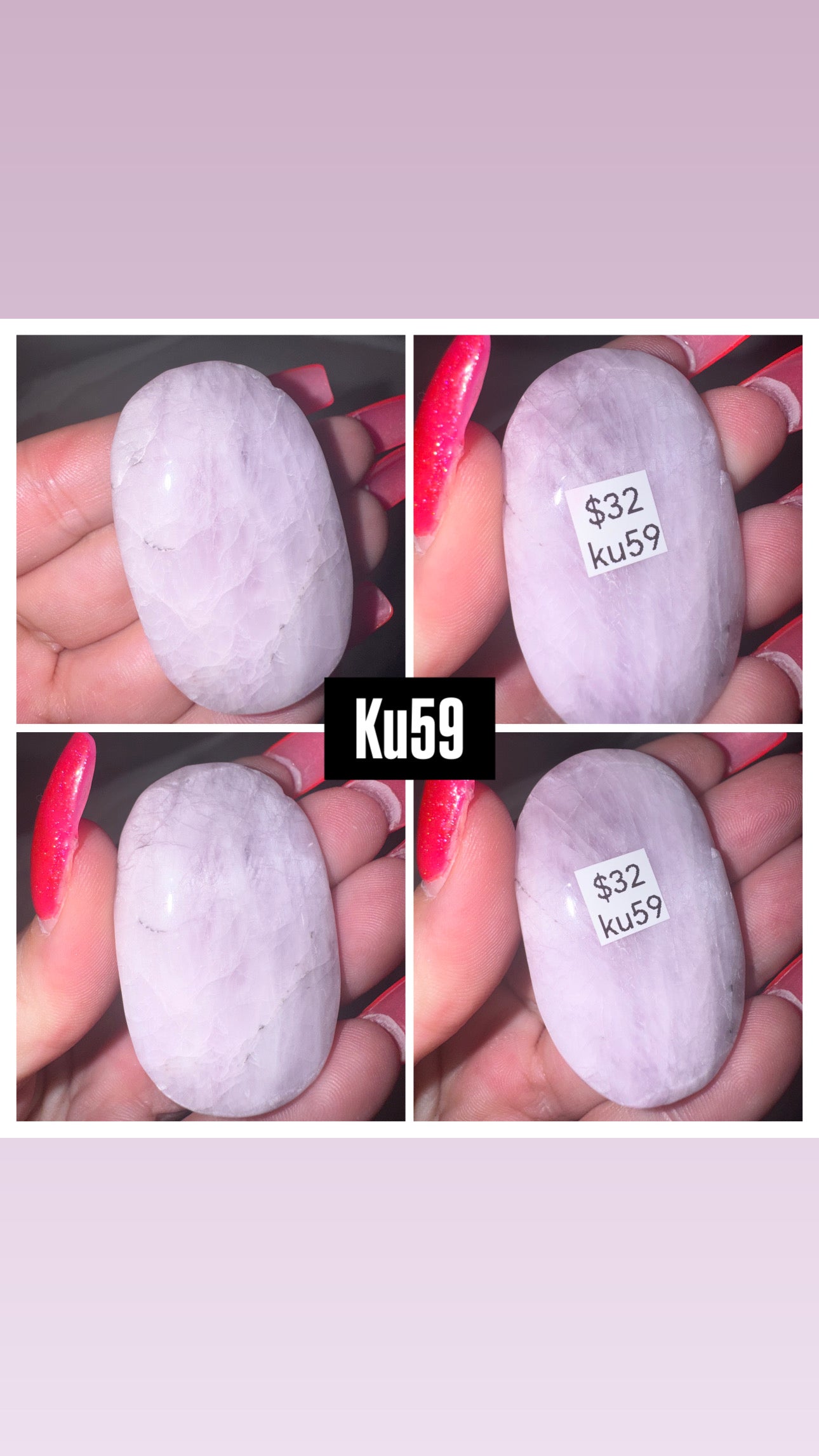 Kunzite AA Palmstone