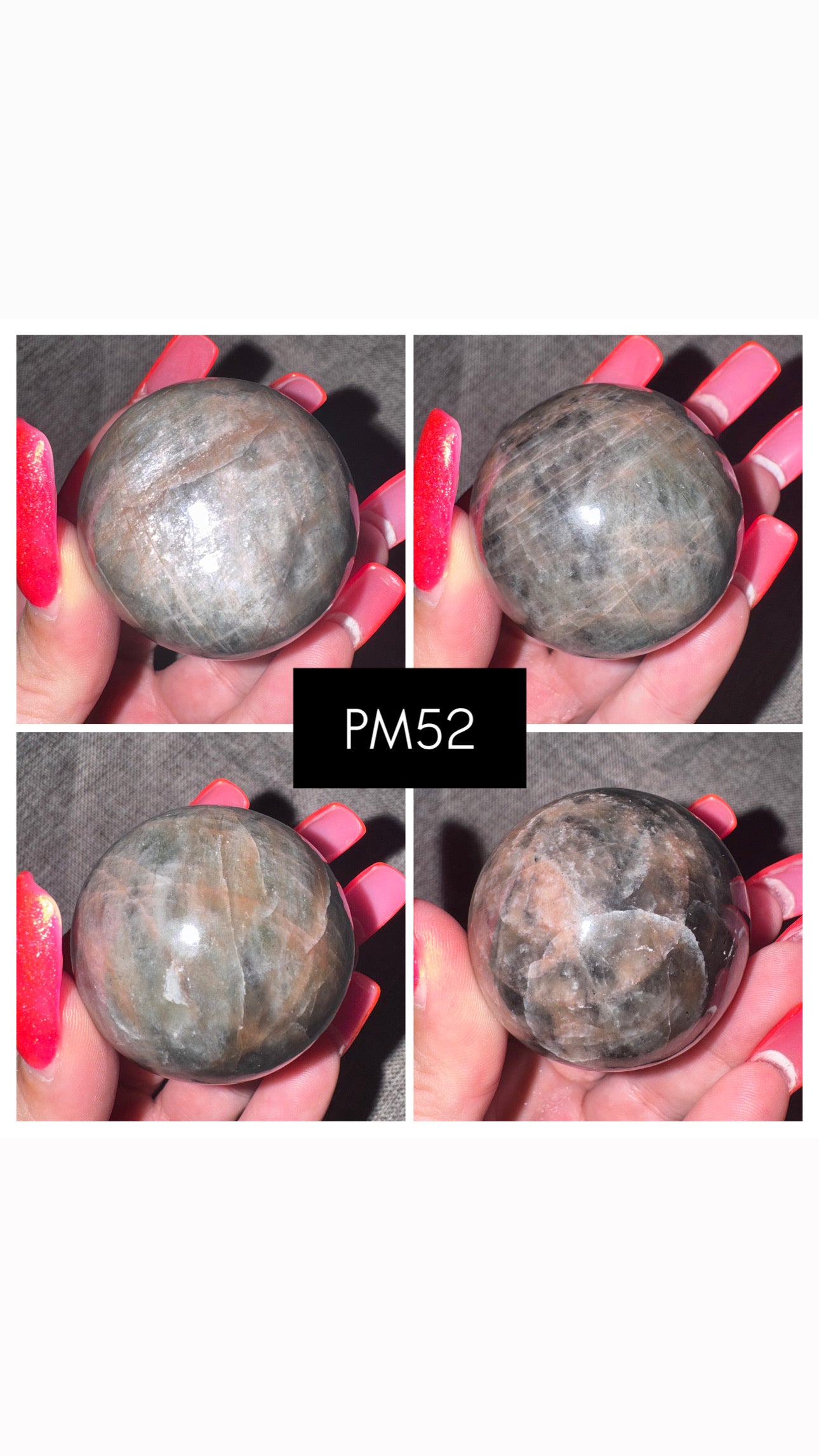 Polarity Moonstone Sphere