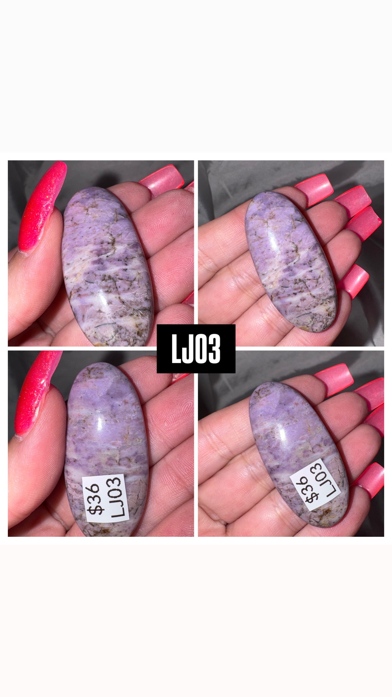 Lavender Jade Palmstone