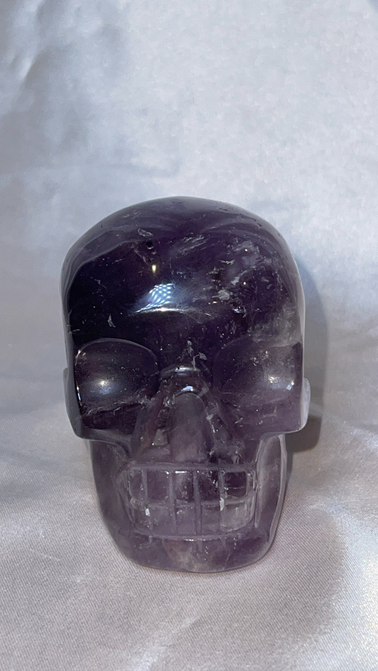 Amethyst AA Master Carved Skull