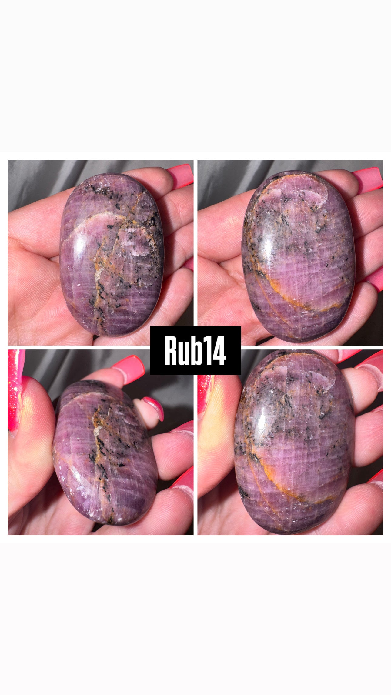 Ruby AAA Palmstone