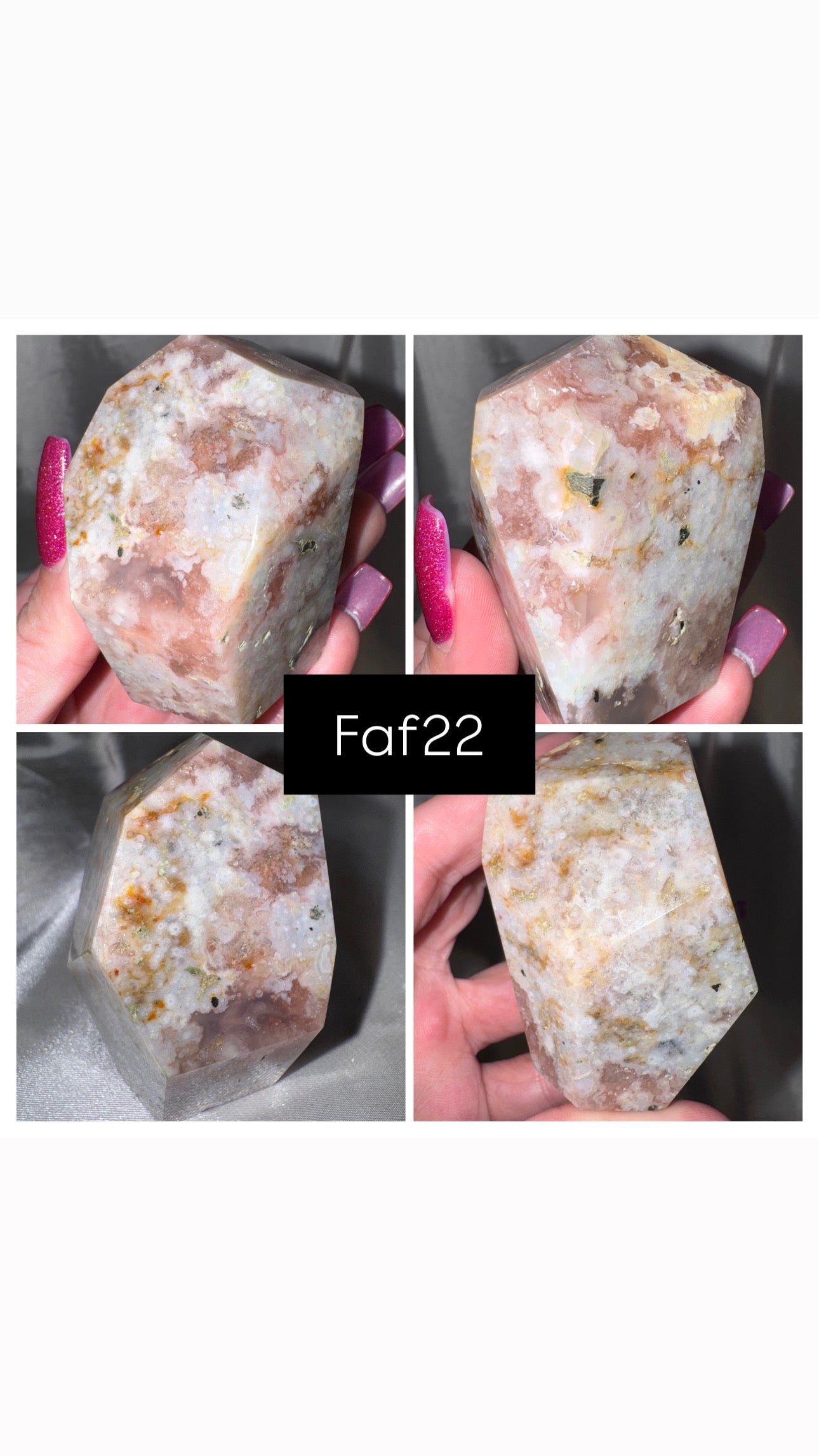Flower Agate AA Freeform