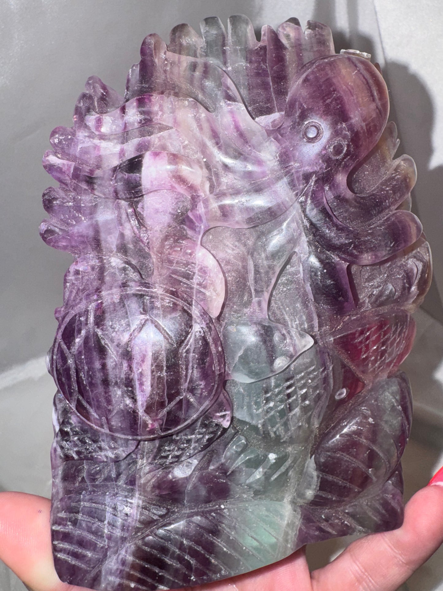 “Candy” Fluorite Sea XL Display