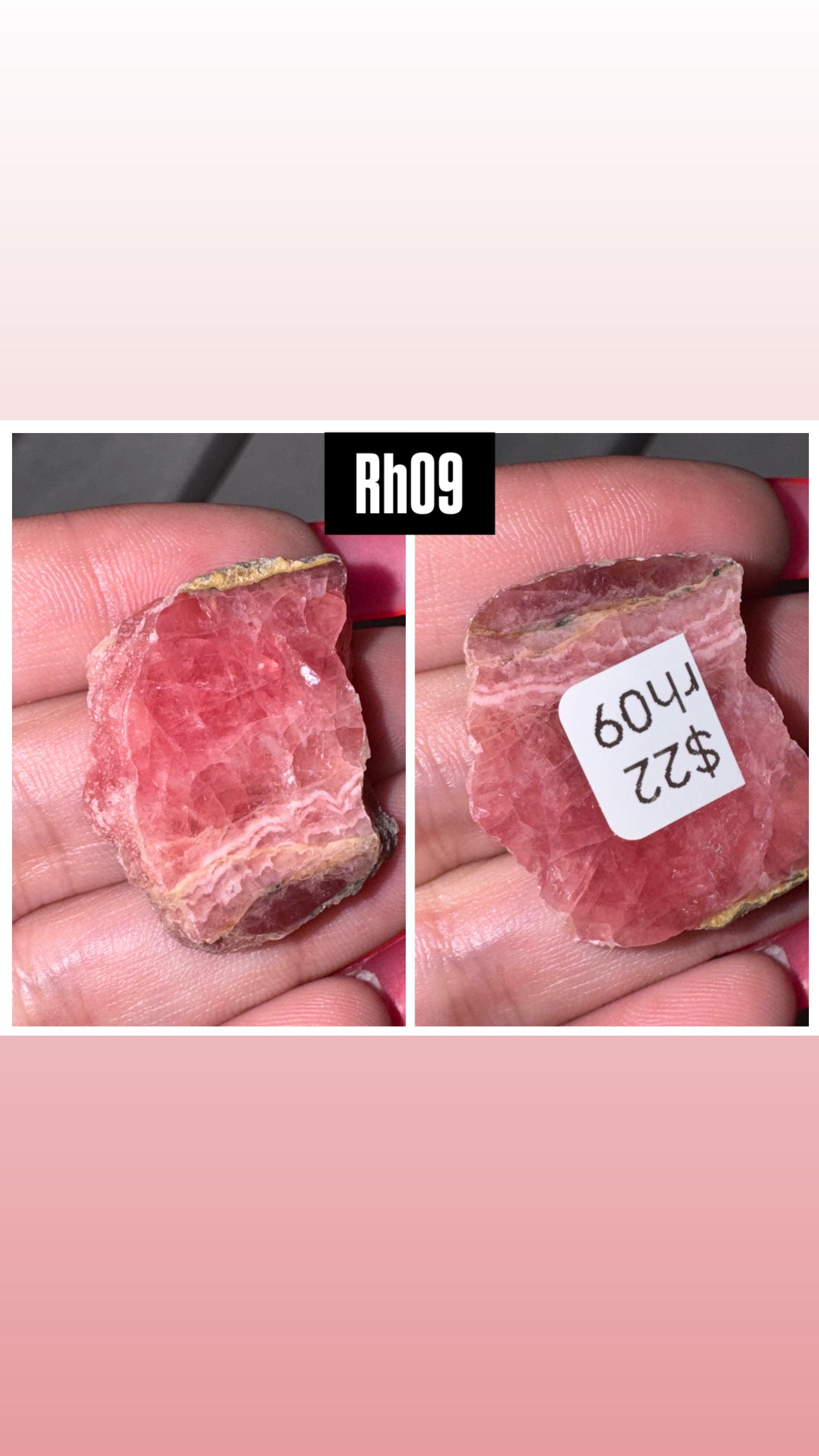 Rhodochrosite AAA Slab