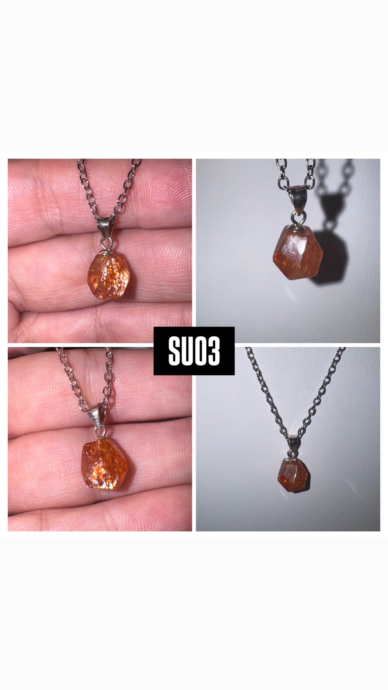 Sunstone AAA 925 Pendant