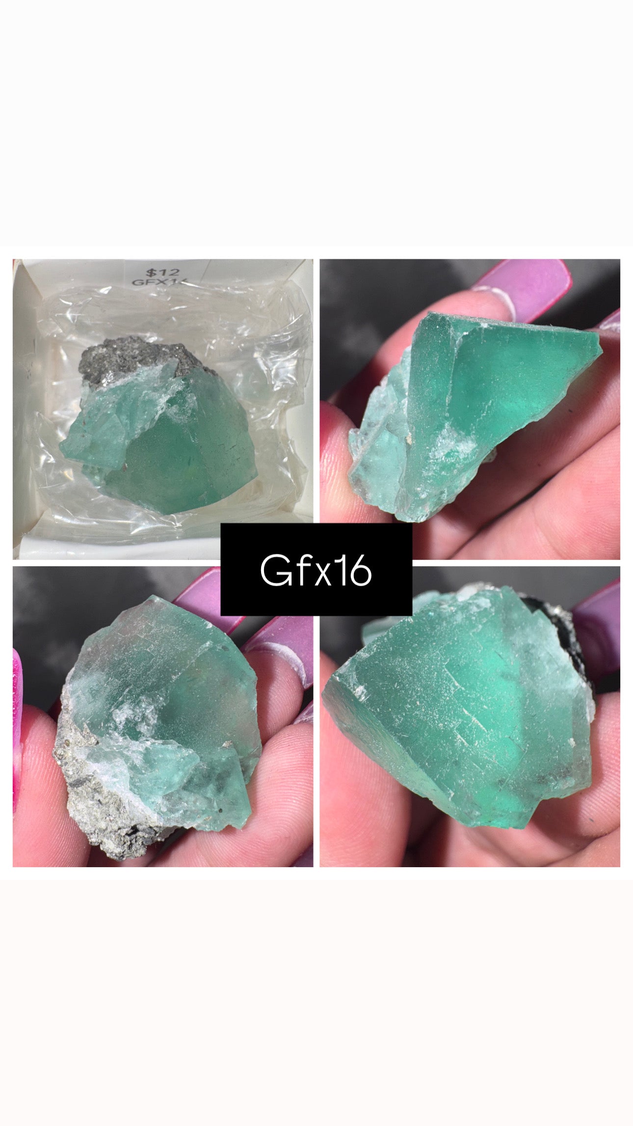 Green Cubic Fluorite Specimen