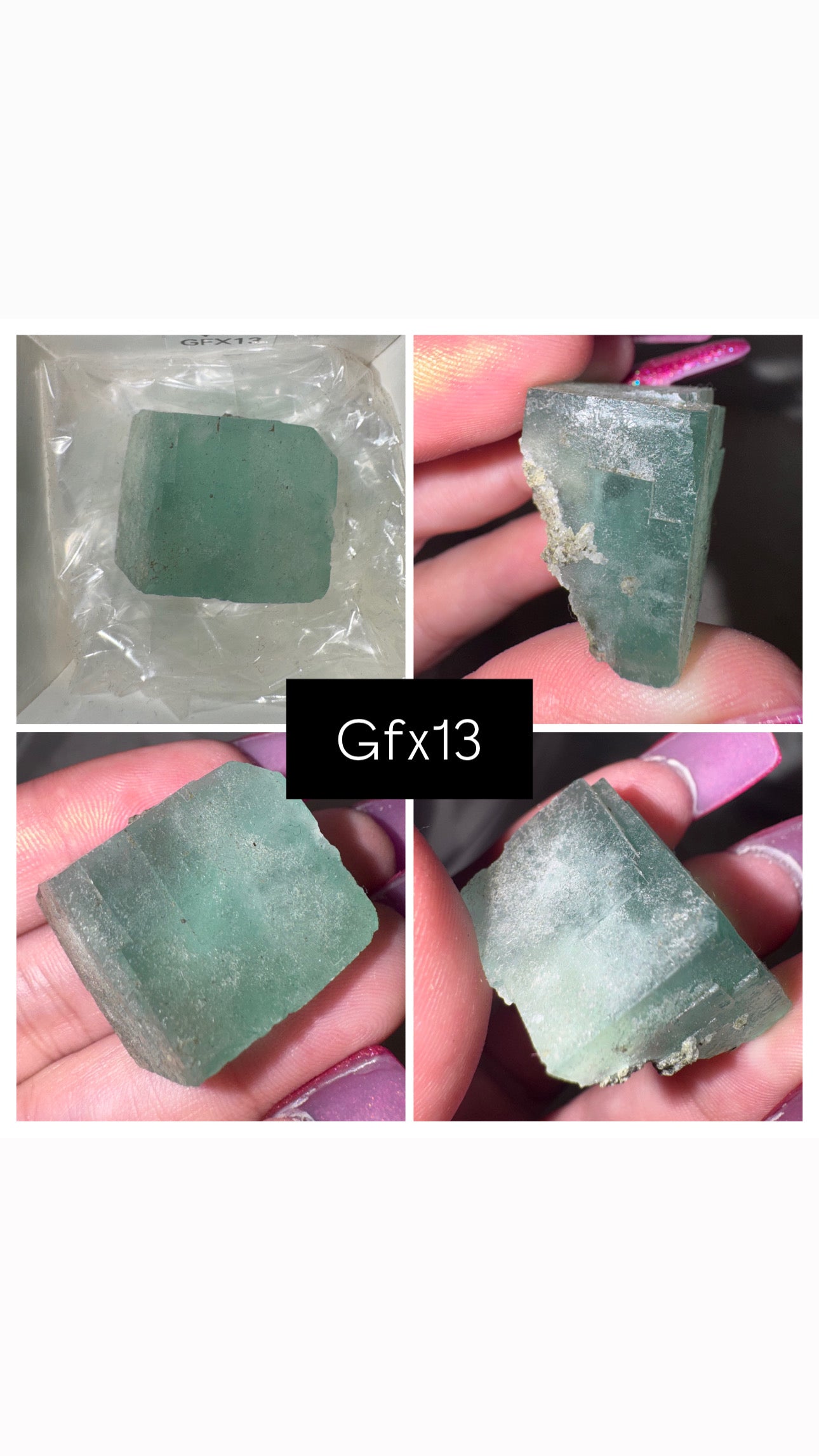 Green Cubic Fluorite Specimen