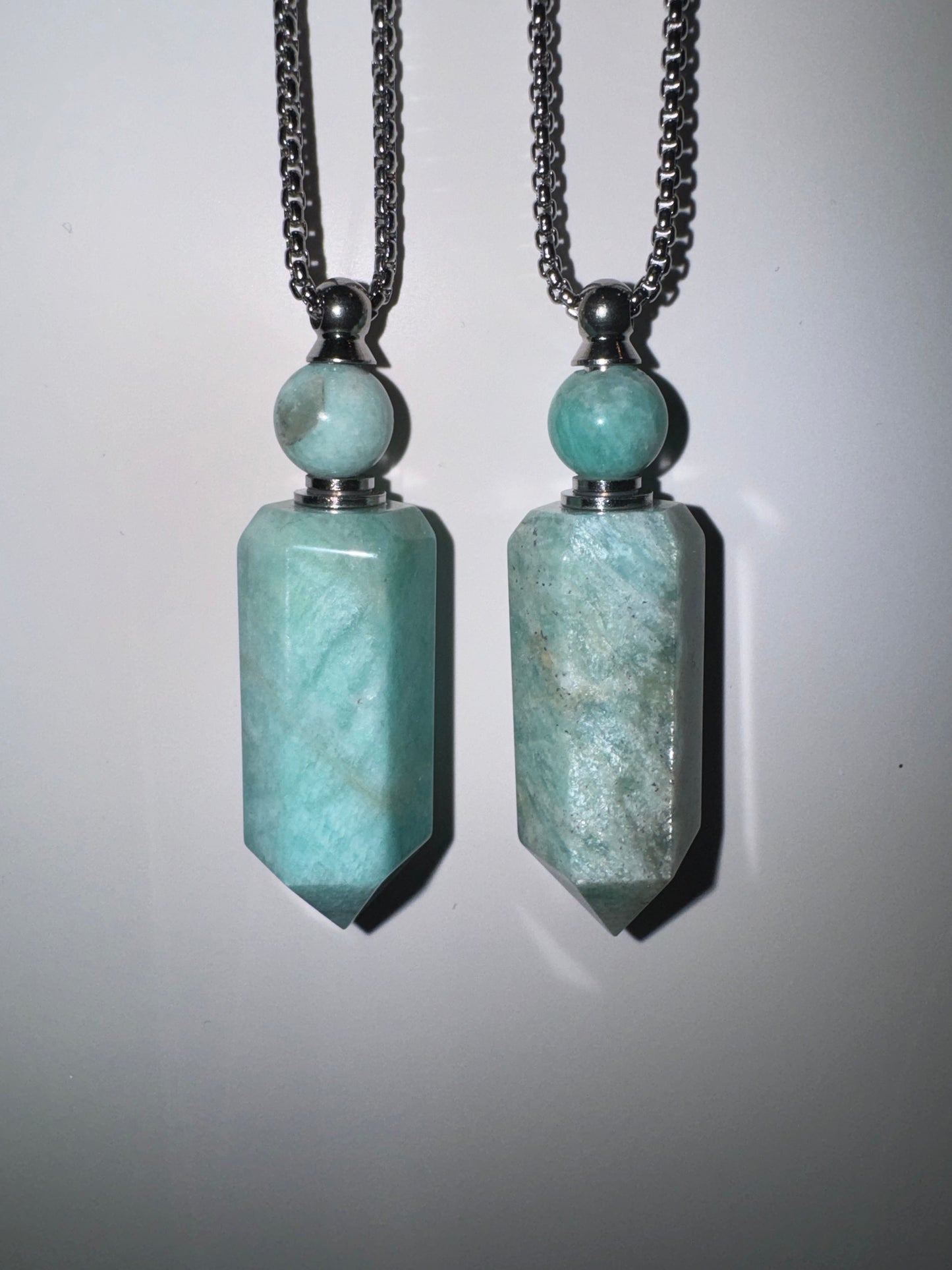 Amazonite Bottle Necklace