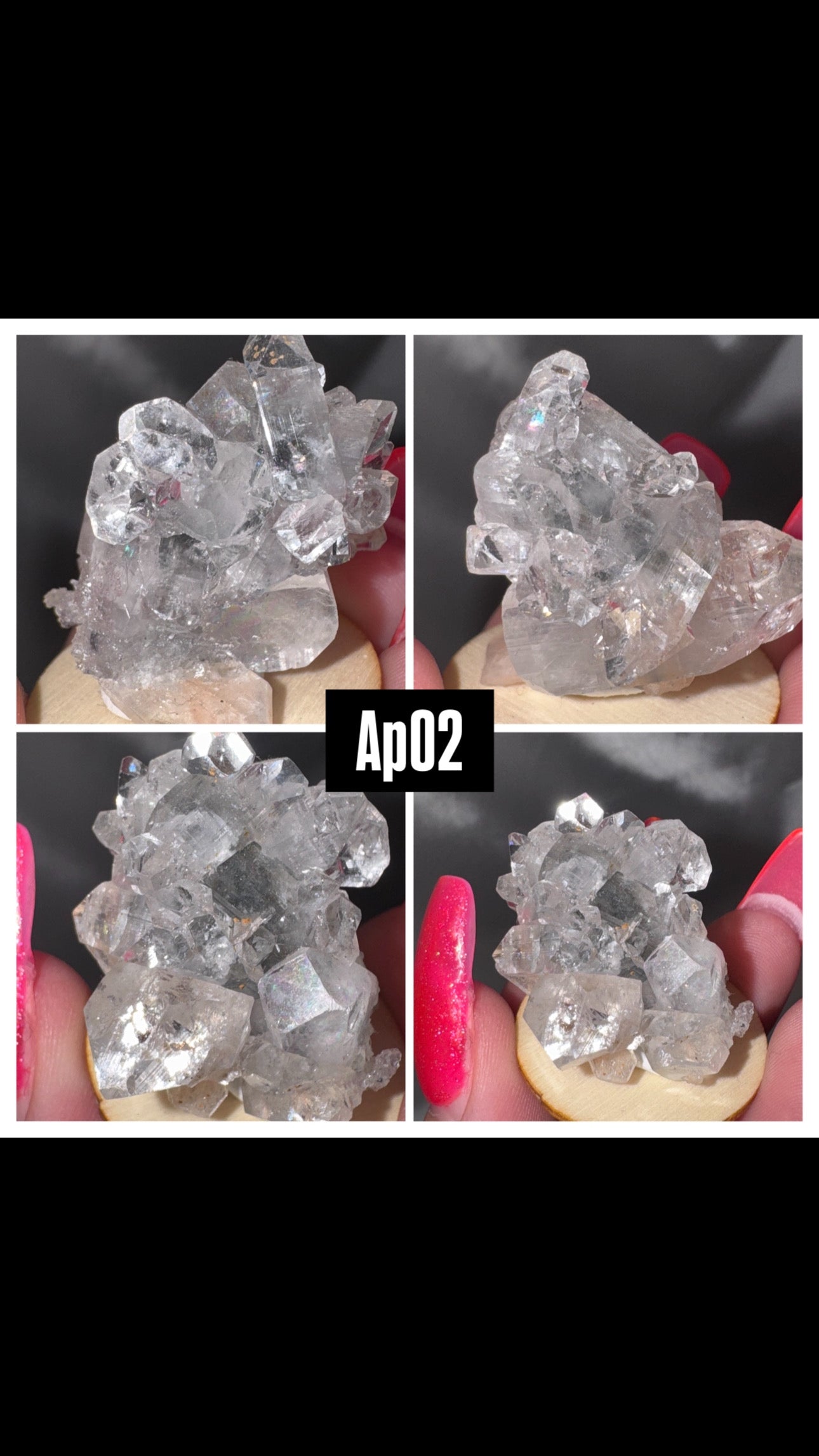 Gem Apophyllite AAA Stalachtite