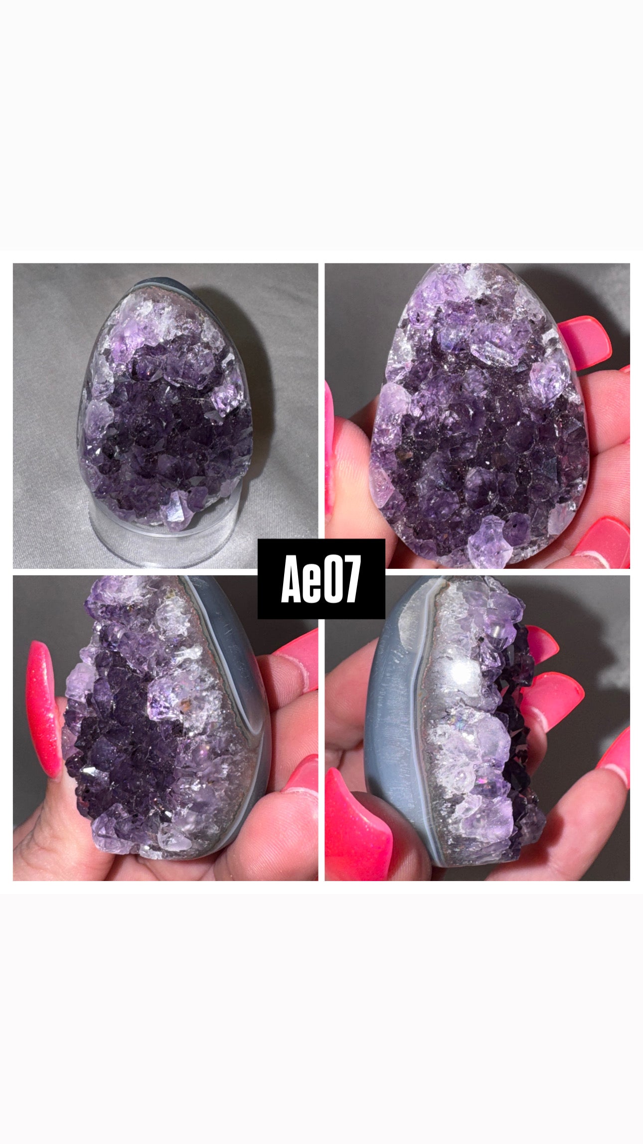 Uruguay Amethyst Egg