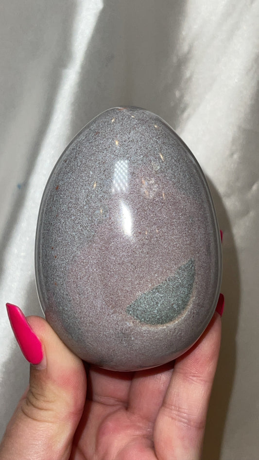 Purple Ocean Jasper AAA Large Egg