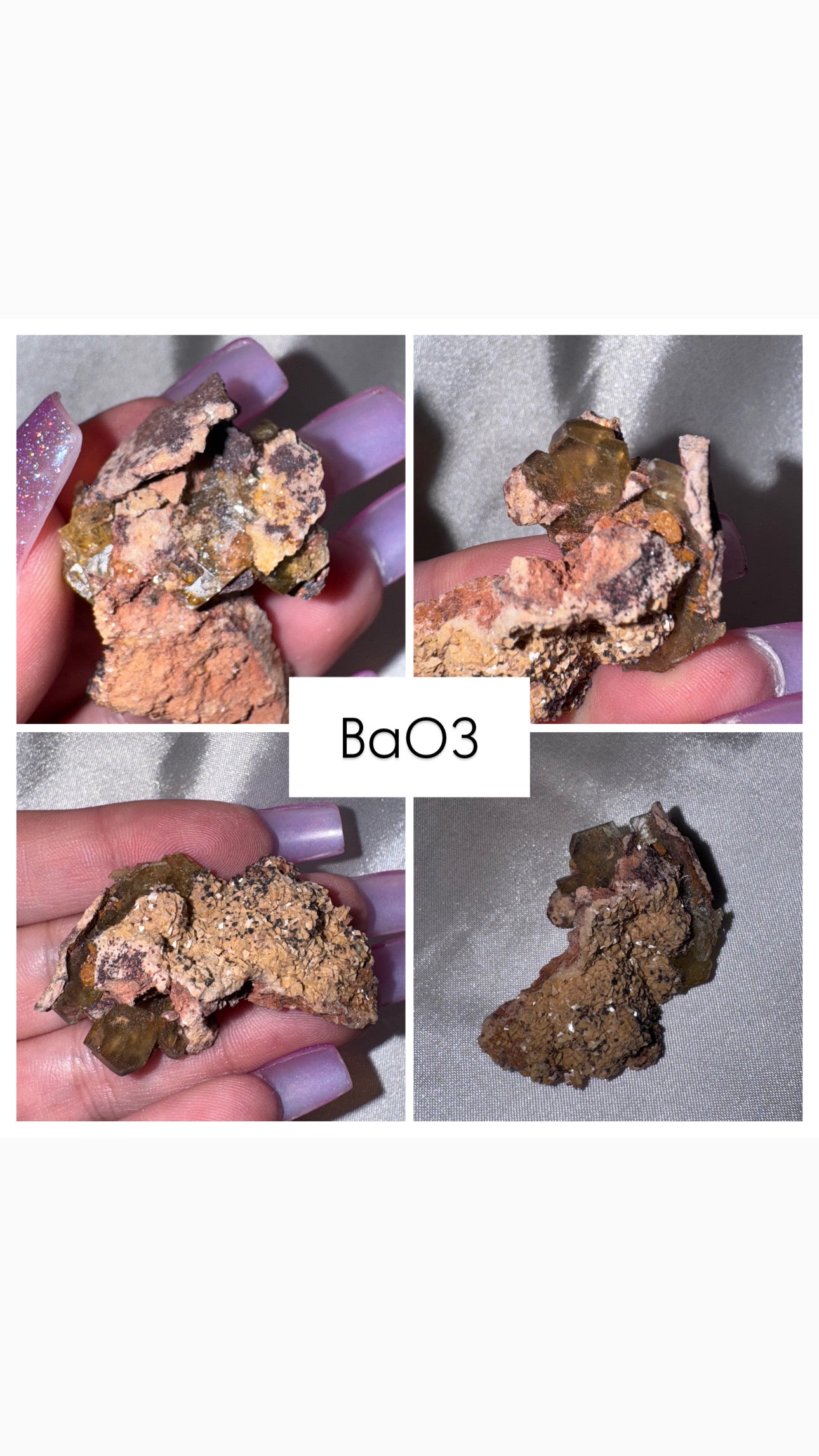 Golden Barite Specimen