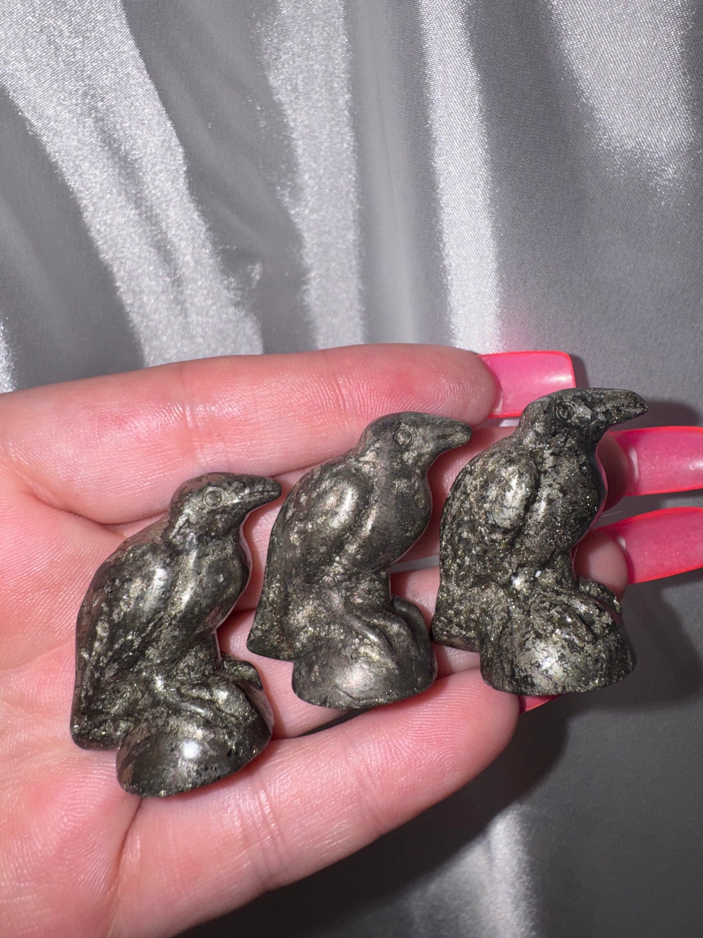 Raven/Crow Crystal Carving