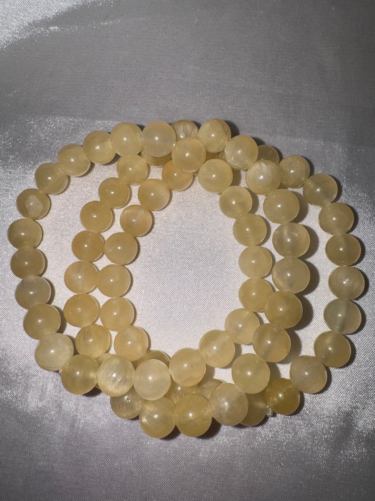 Golden Selenite AAA 8mm Bracelet