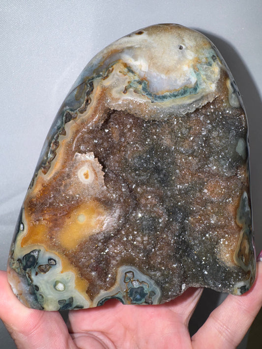 Uruguay Galaxy Amethyst XL Freeform