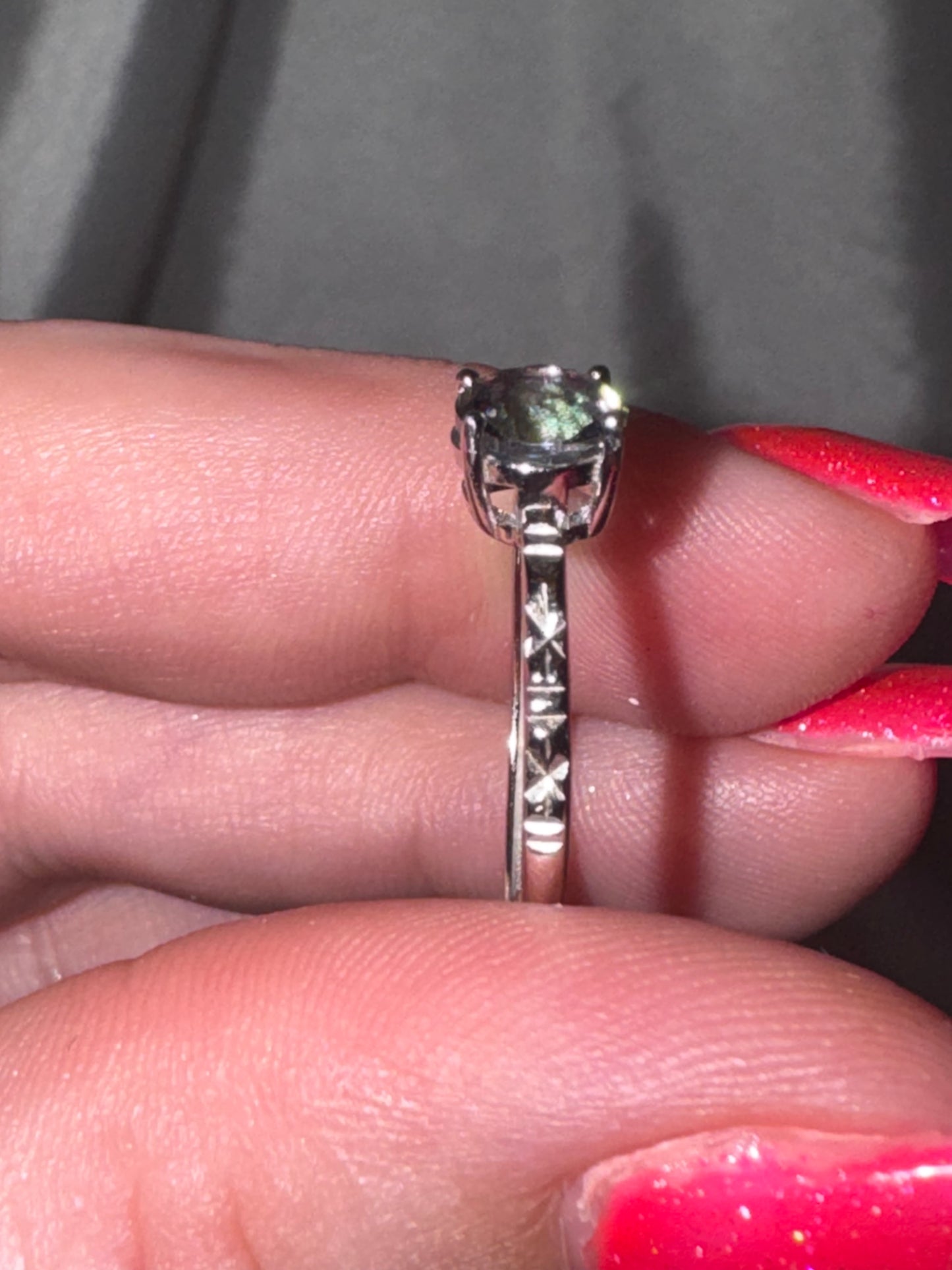 Mystic Topaz Adjustable Ring (last one!)